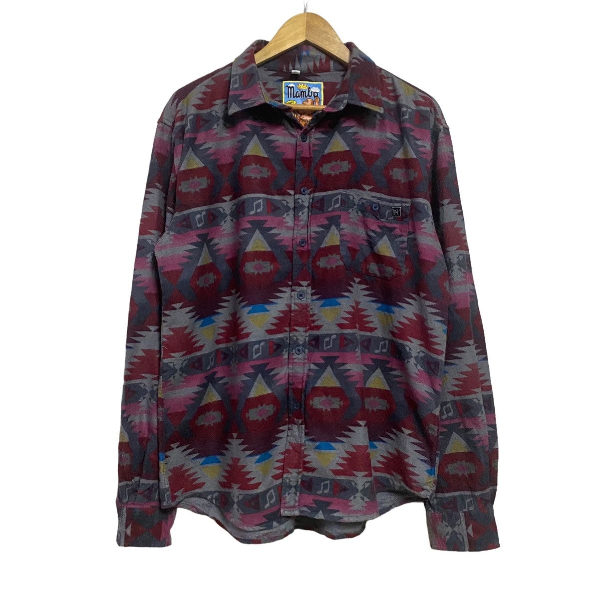 Mambo Mambo Flannel Aztec Navajo Size US L / EU 52-54 / 3 - 2 Thumbnail