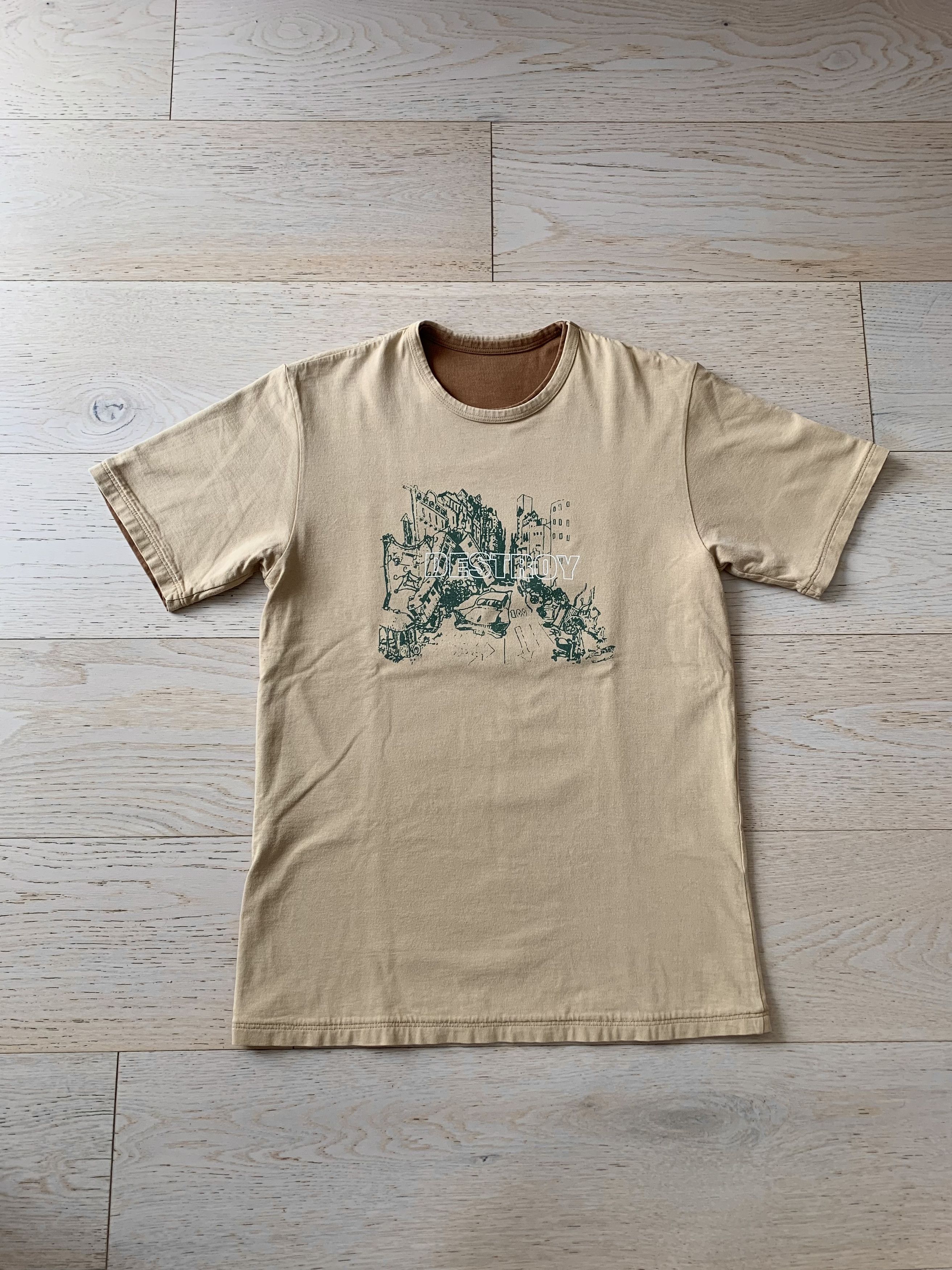 アンダーカバー　DESTROY/BUILDリバーシブルT UNDERCOVER/アンダーカバー DESTROY/BUILD リバーシブル
