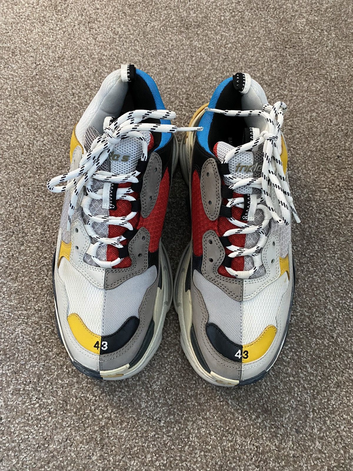 Balenciaga Triple S Split Grailed