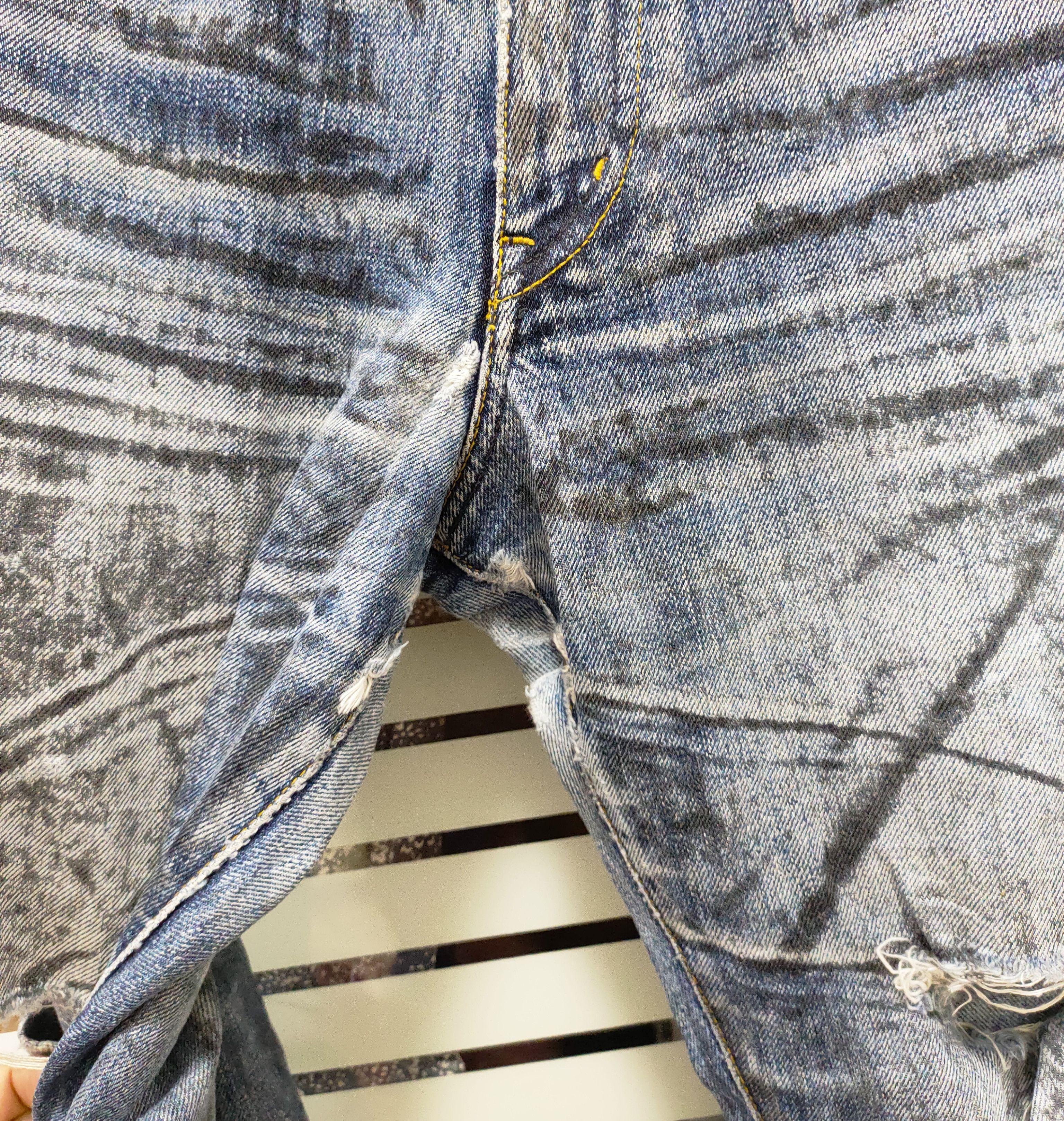 Paul Smith Distressed Paul Smith Selvedge Jeans Size US 30 / EU 46 - 5 Thumbnail