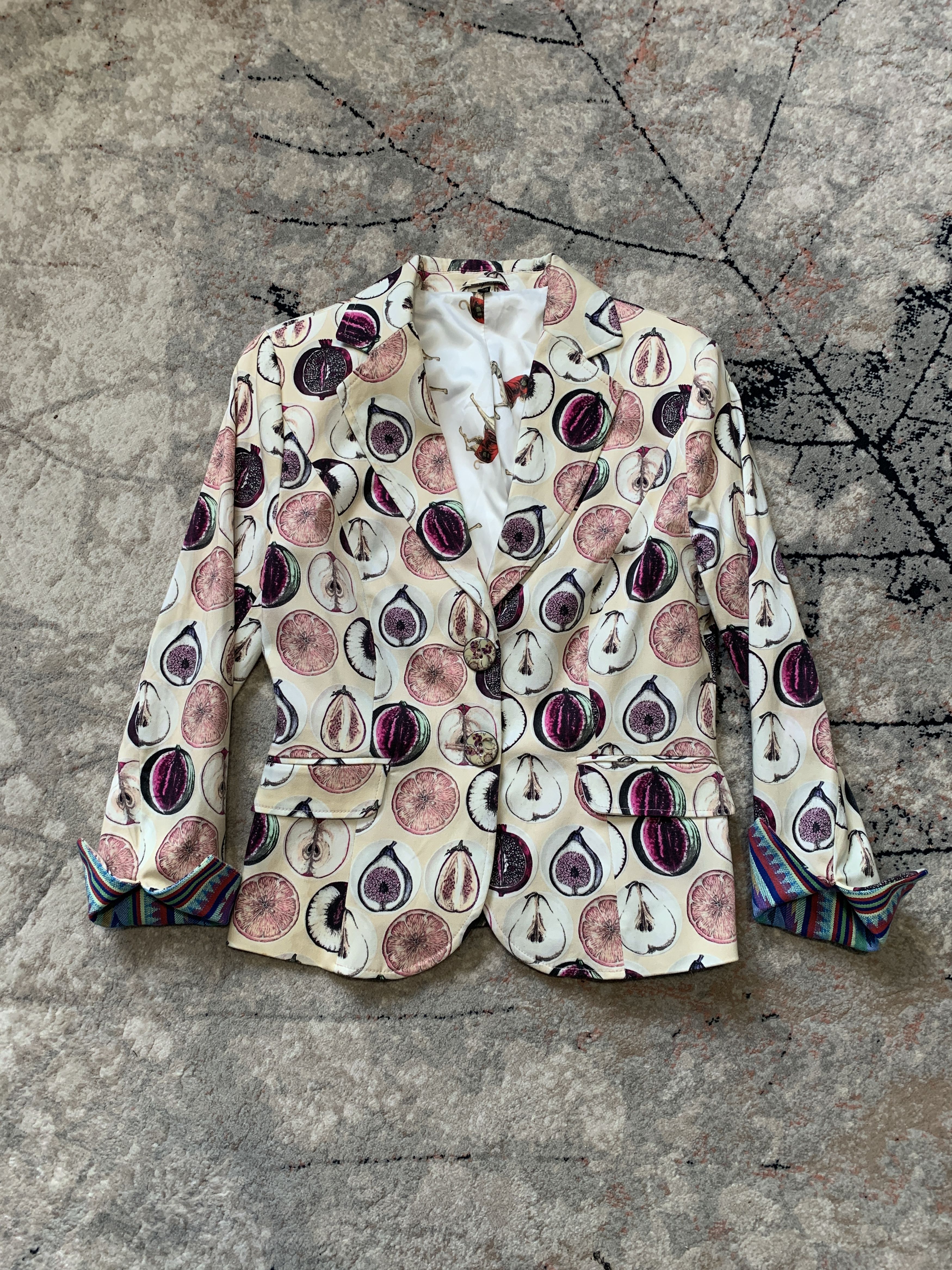 Designer Maiden Lane Women's Blazer Jacket Size S / US 4 / IT 40 - 1 Thumbnail