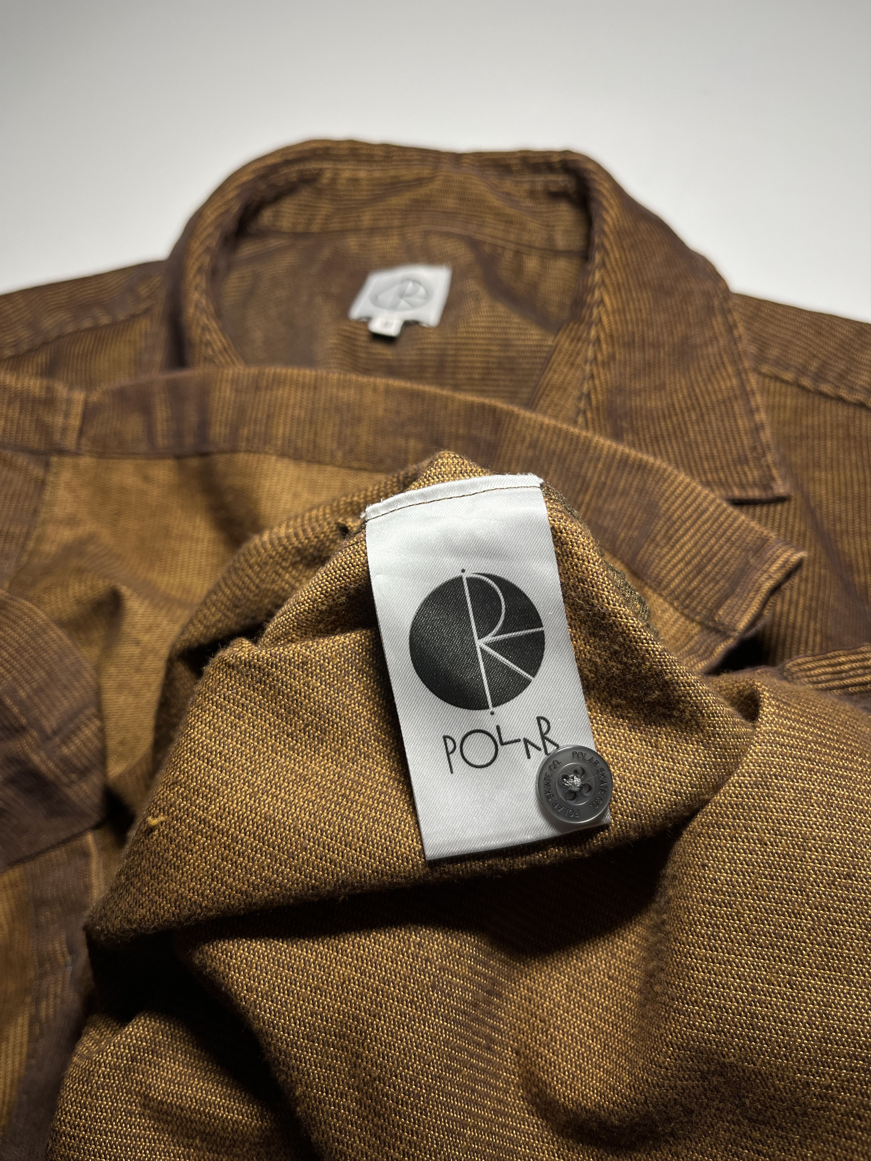 Polar Skate Co. Polar Skate Co. Caramel Corduroy Long Sleeve Shirt Size M Size US M / EU 48-50 / 2 - 12 Thumbnail