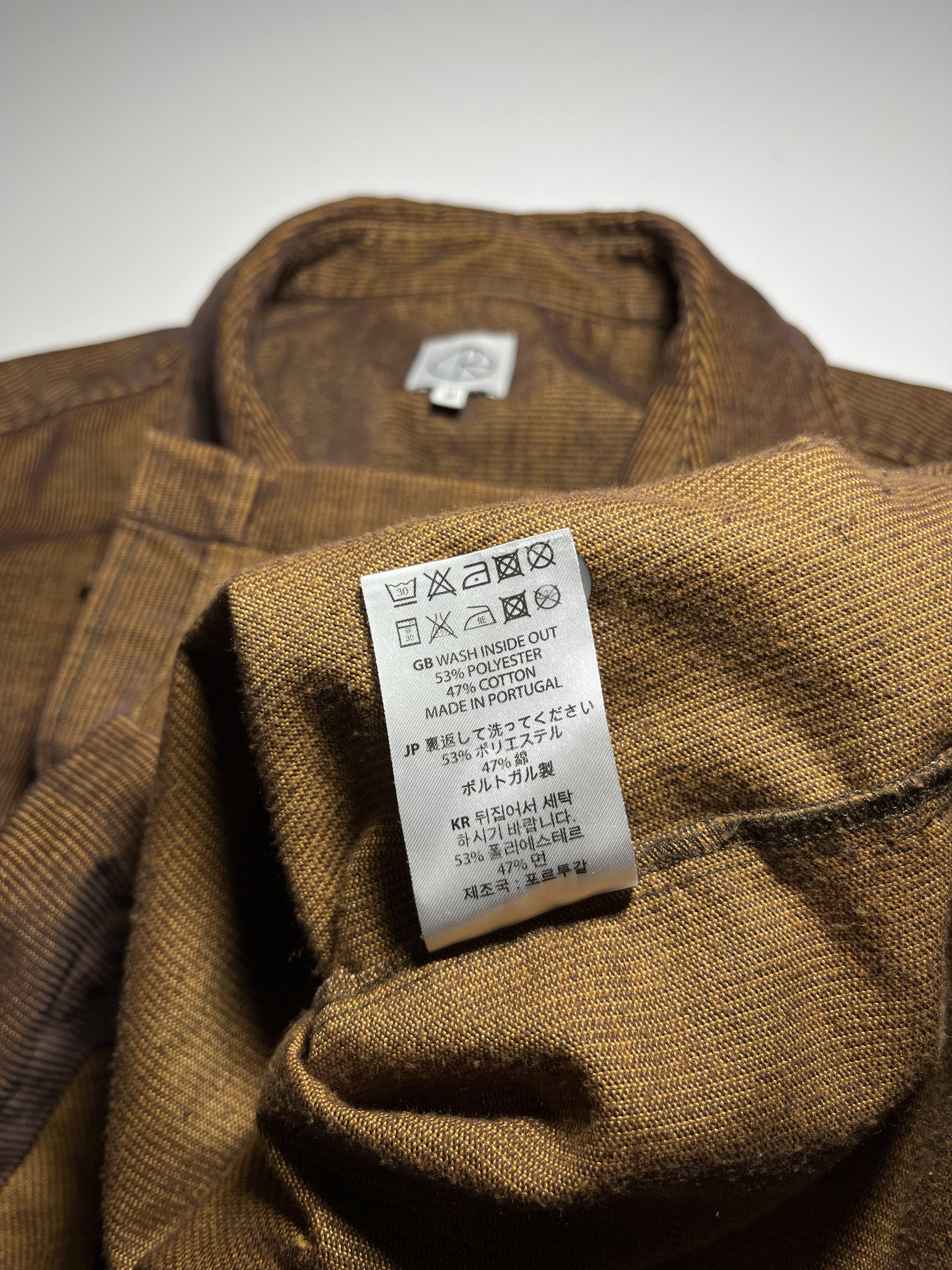 Polar Skate Co. Polar Skate Co. Caramel Corduroy Long Sleeve Shirt Size M Size US M / EU 48-50 / 2 - 13 Thumbnail