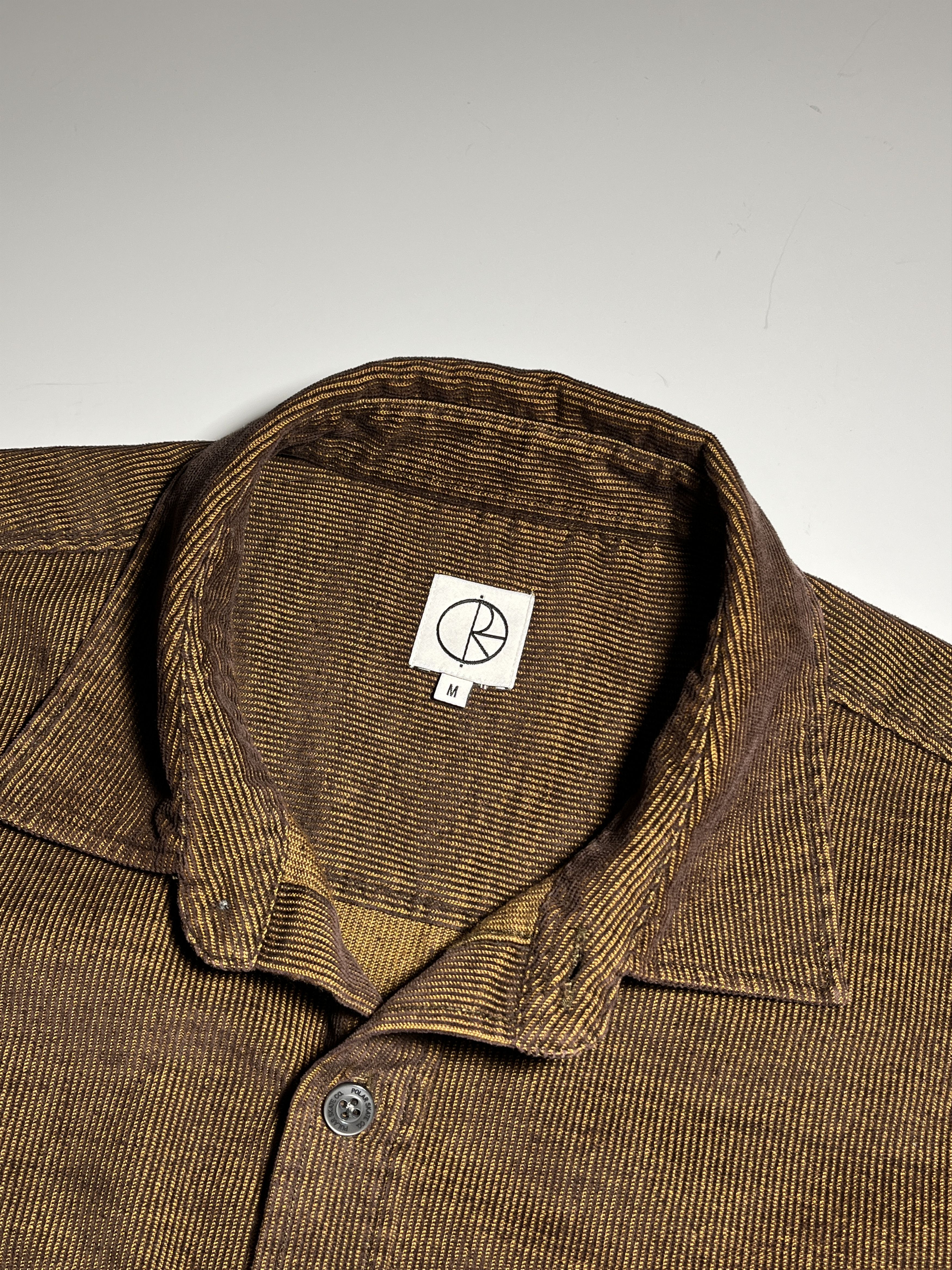 Polar Skate Co. Polar Skate Co. Caramel Corduroy Long Sleeve Shirt Size M Size US M / EU 48-50 / 2 - 10 Thumbnail