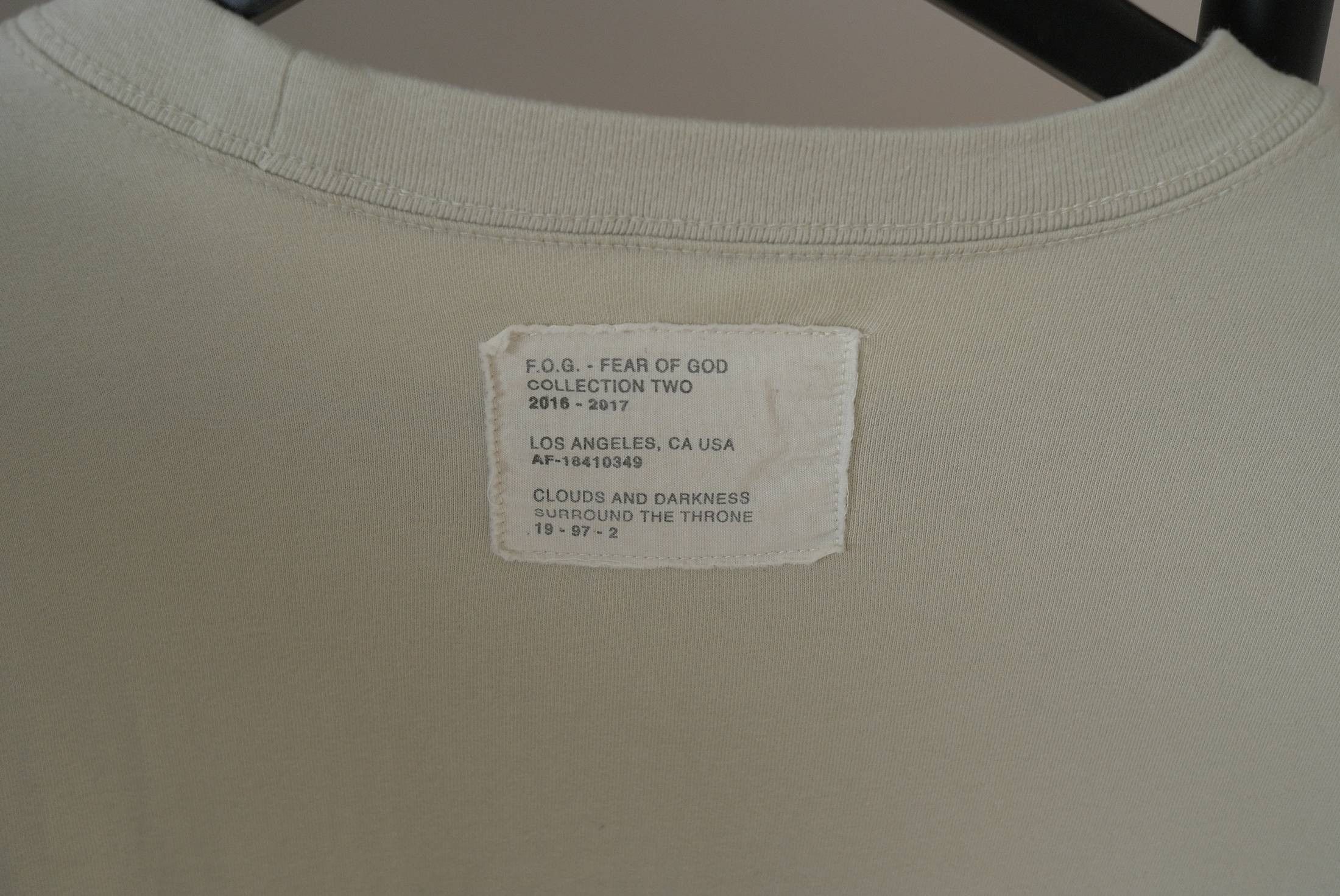 Fear of God PacSun Sand Boxy T-Shirt Size US S / EU 44-46 / 1 - 3 Thumbnail