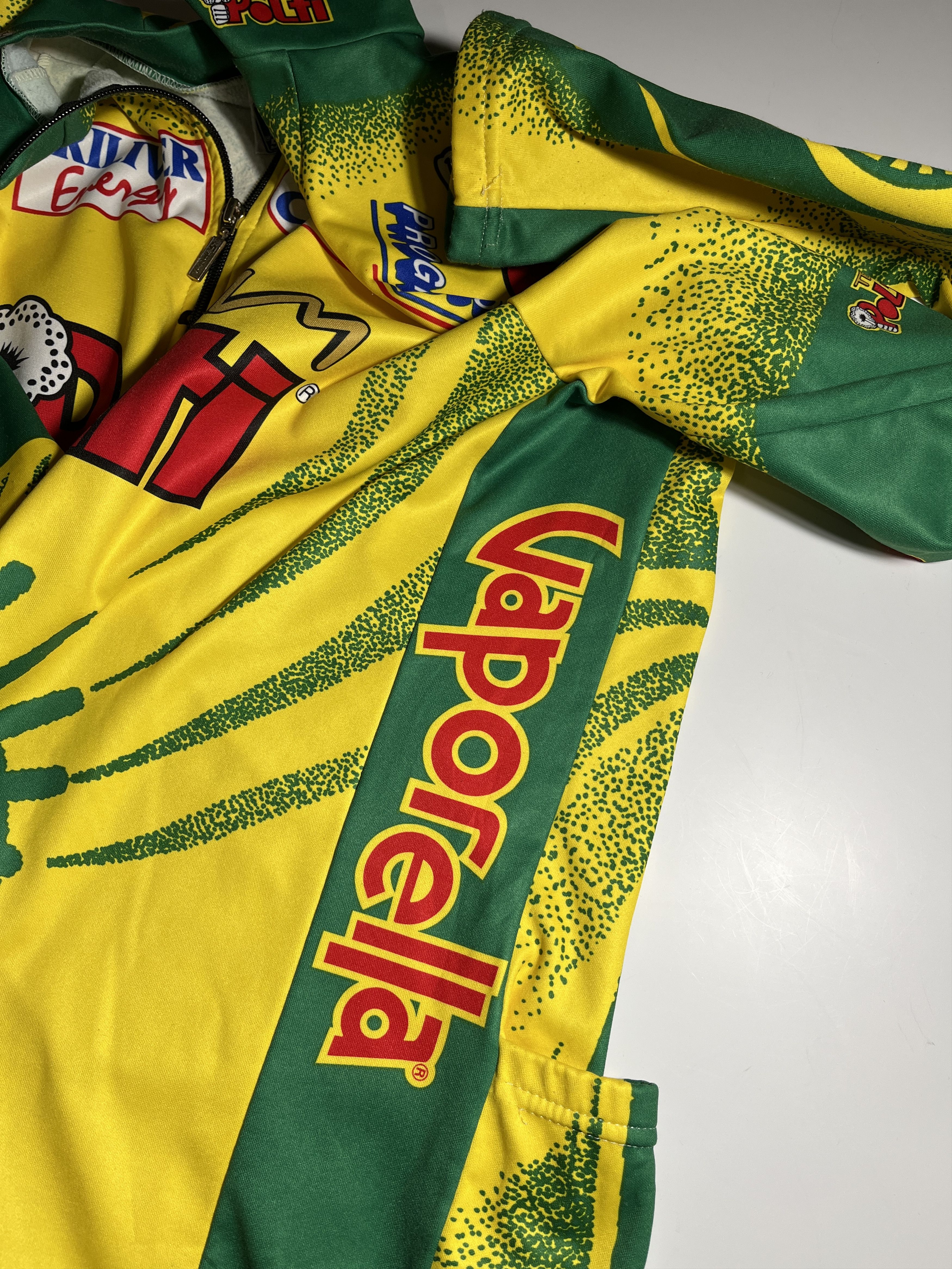 Vintage Vintage Santini SMS Polti Team Long Sleeve Cycling Jersey Size US L / EU 52-54 / 3 - 10 Thumbnail