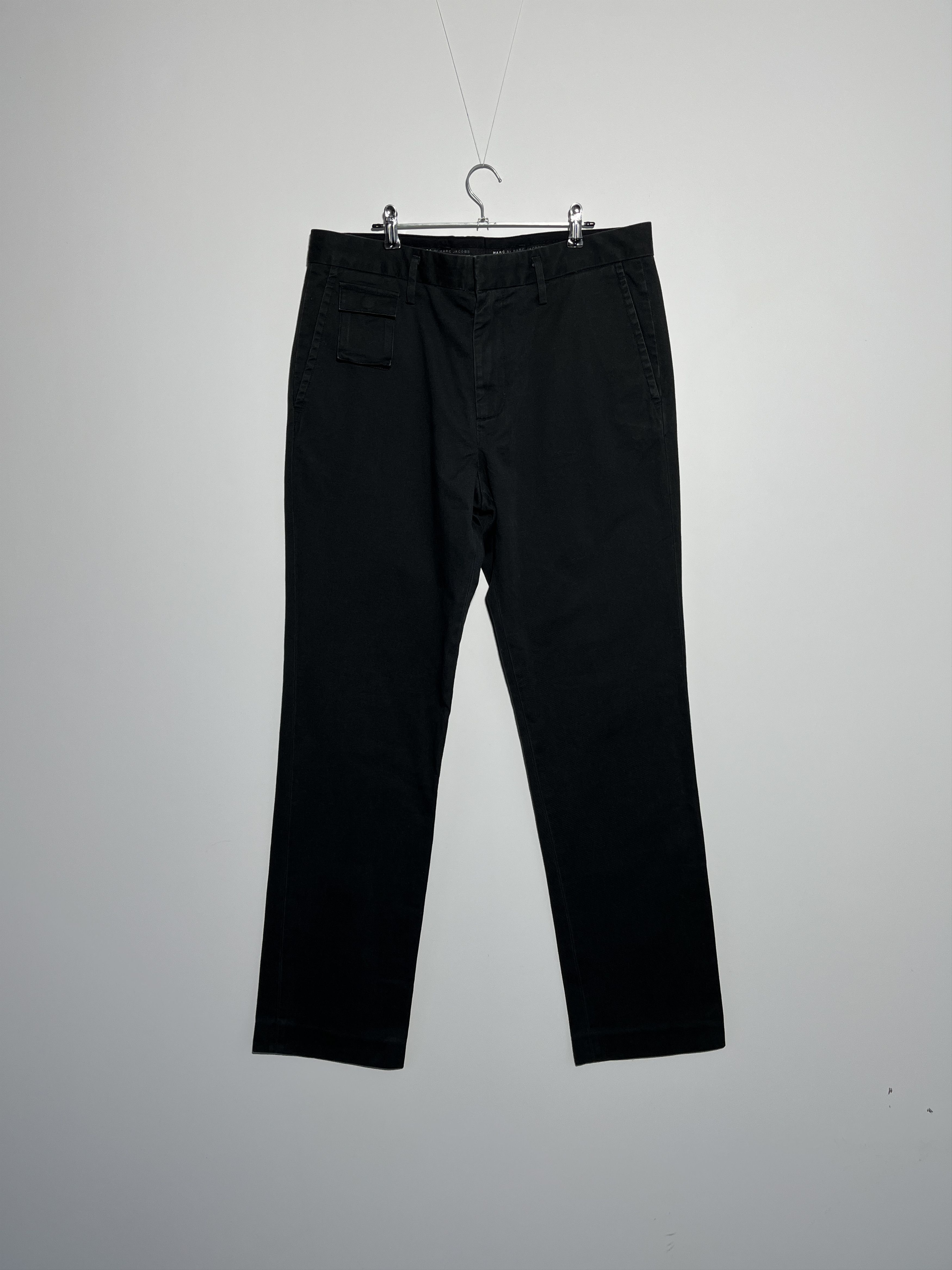 Marc by Marc Jacobs Marc by Marc Jacobs Mini Pocket Orcha Black Chino Pants Size US 34 / EU 50 - 1 Thumbnail