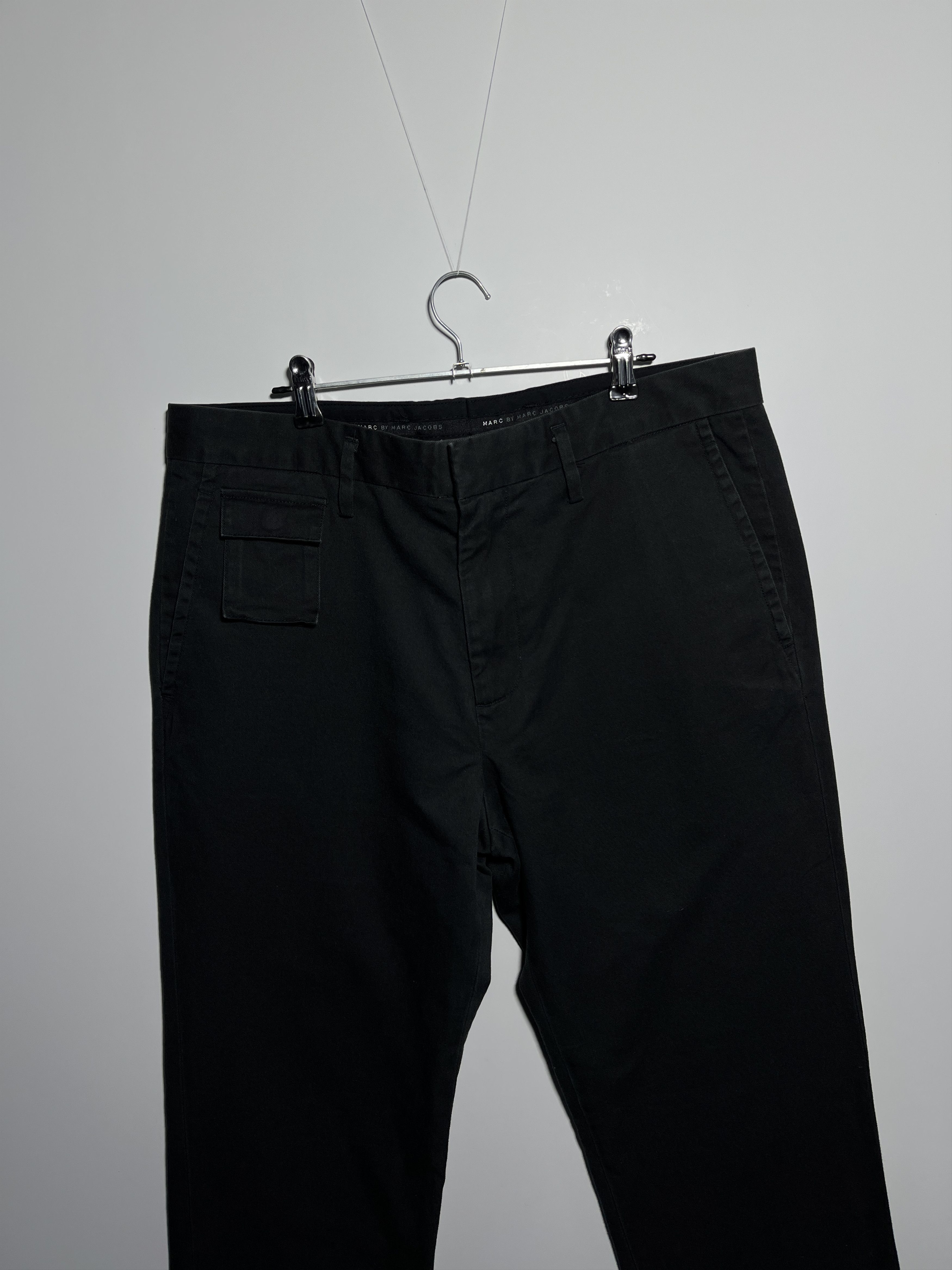 Marc by Marc Jacobs Marc by Marc Jacobs Mini Pocket Orcha Black Chino Pants Size US 34 / EU 50 - 3 Thumbnail