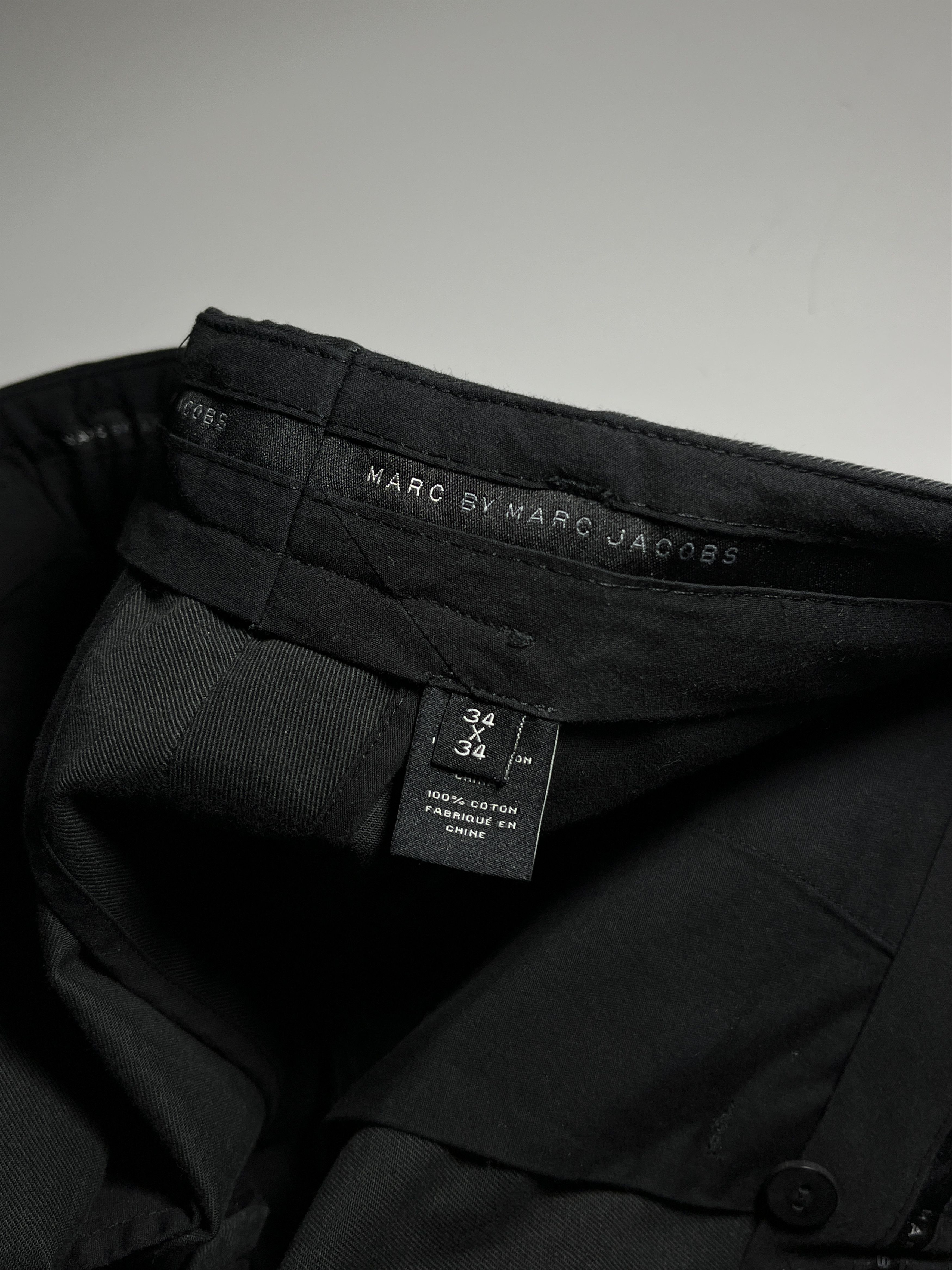 Marc by Marc Jacobs Marc by Marc Jacobs Mini Pocket Orcha Black Chino Pants Size US 34 / EU 50 - 15 Thumbnail