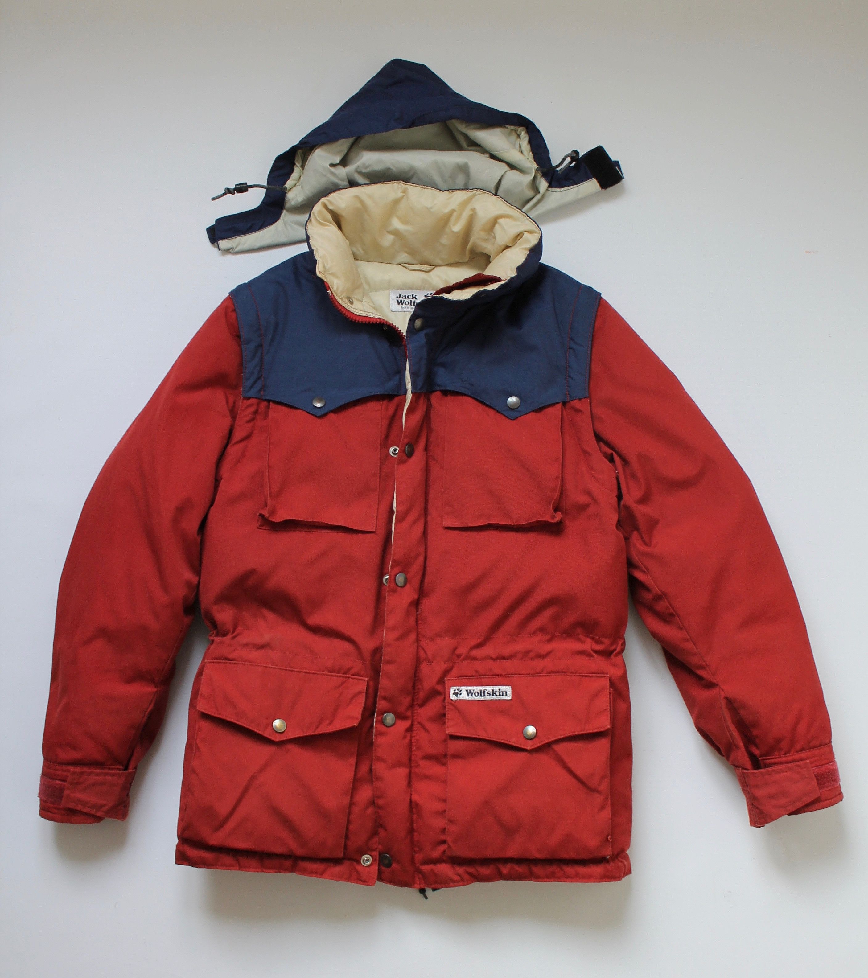 Jack Wolfskin 80'-90' Jack Wolfskin VINTAGE DOWN JACKET 2 in 1 gilet Size US S / EU 44-46 / 1 - 2 Thumbnail