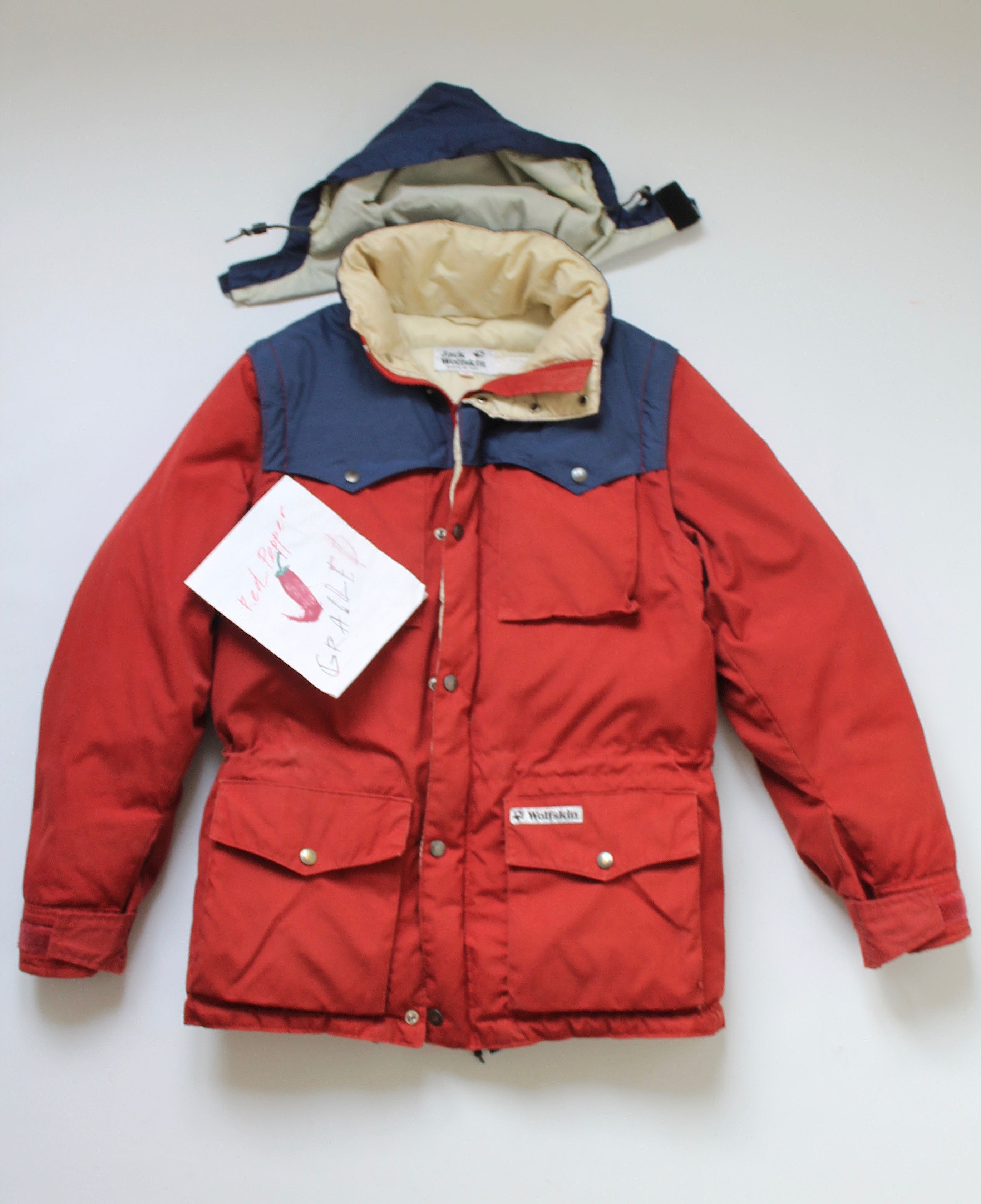 Jack Wolfskin 80'-90' Jack Wolfskin VINTAGE DOWN JACKET 2 in 1 gilet Size US S / EU 44-46 / 1 - 3 Thumbnail