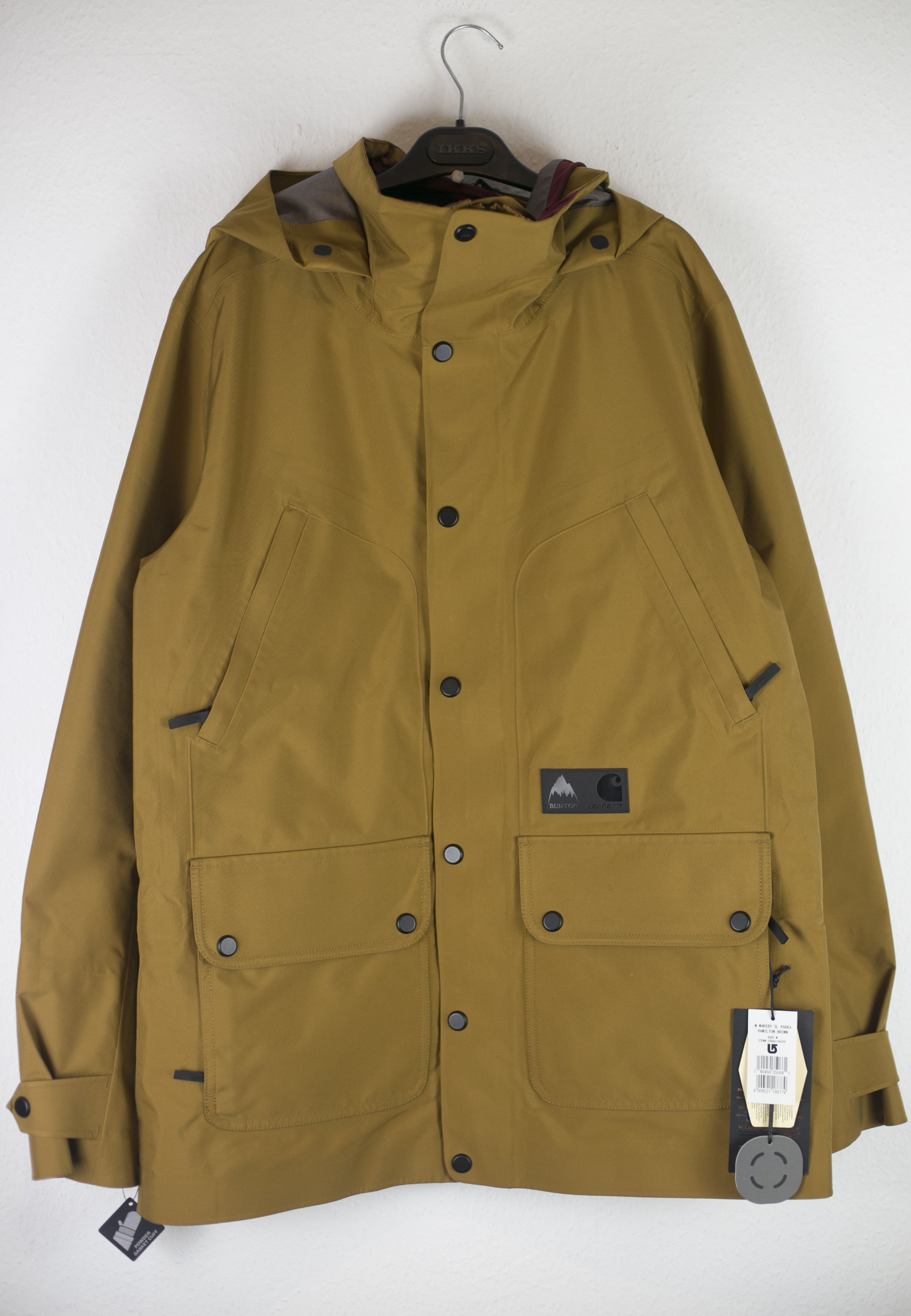 Men's burton x carhartt wip wakeby 2024 3l parka jacket