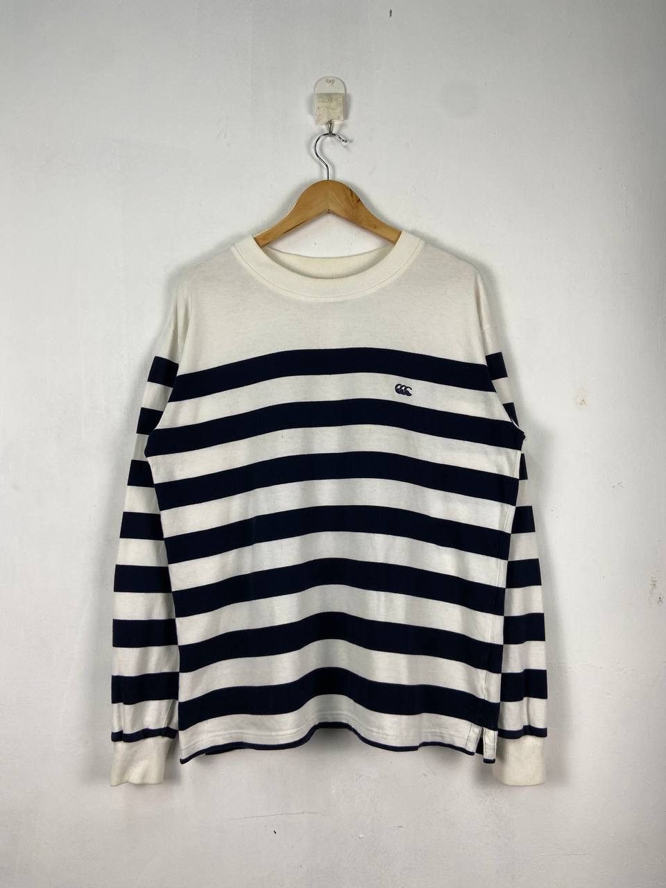 Canterbury of New Zealand × Vintage Vintage CANTERBURY Striped Sweatshirt Size US L / EU 52-54 / 3 - 1 Thumbnail
