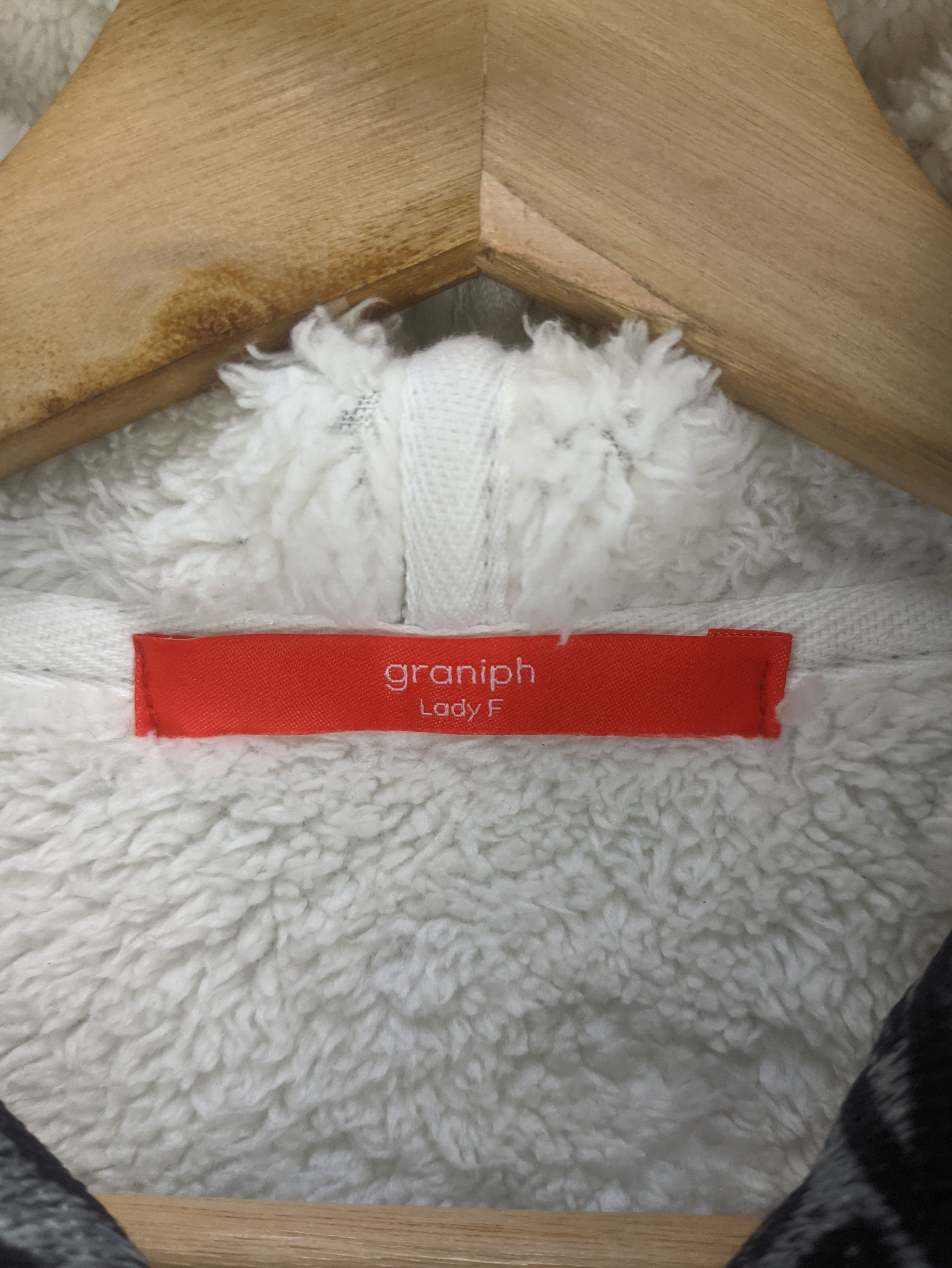 Japanese Brand × Other Steals🔥Long Coat Jacket Sherpa Lined by Graniph Size M / US 6-8 / IT 42-44 - 3 Thumbnail