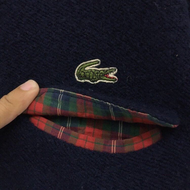 Other LACOSTE Fleece V Neck Sweatshirt Size US M / EU 48-50 / 2 - 7 Thumbnail