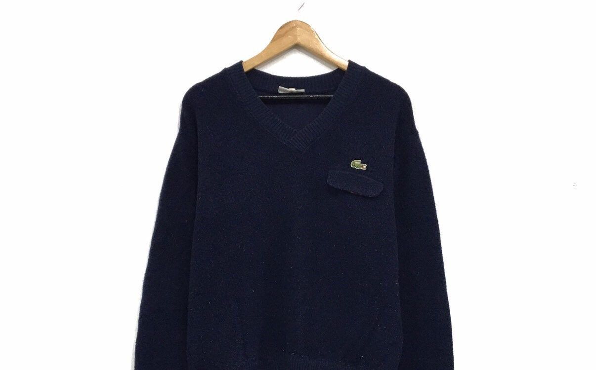 Other LACOSTE Fleece V Neck Sweatshirt Size US M / EU 48-50 / 2 - 4 Thumbnail