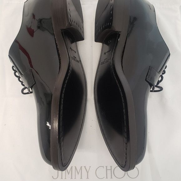 Jimmy Choo Jimmy Choo Men's Patented Leather Studded Dress Shoes Size US 9.5 / EU 42-43 - 5 Thumbnail