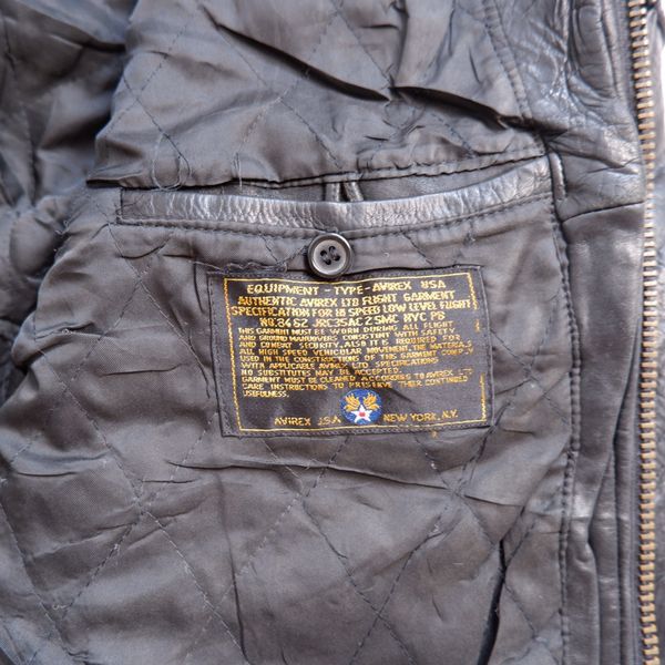 Vintage Avirex Champs 50th Leather Bomber Jacket 1987 | Grailed