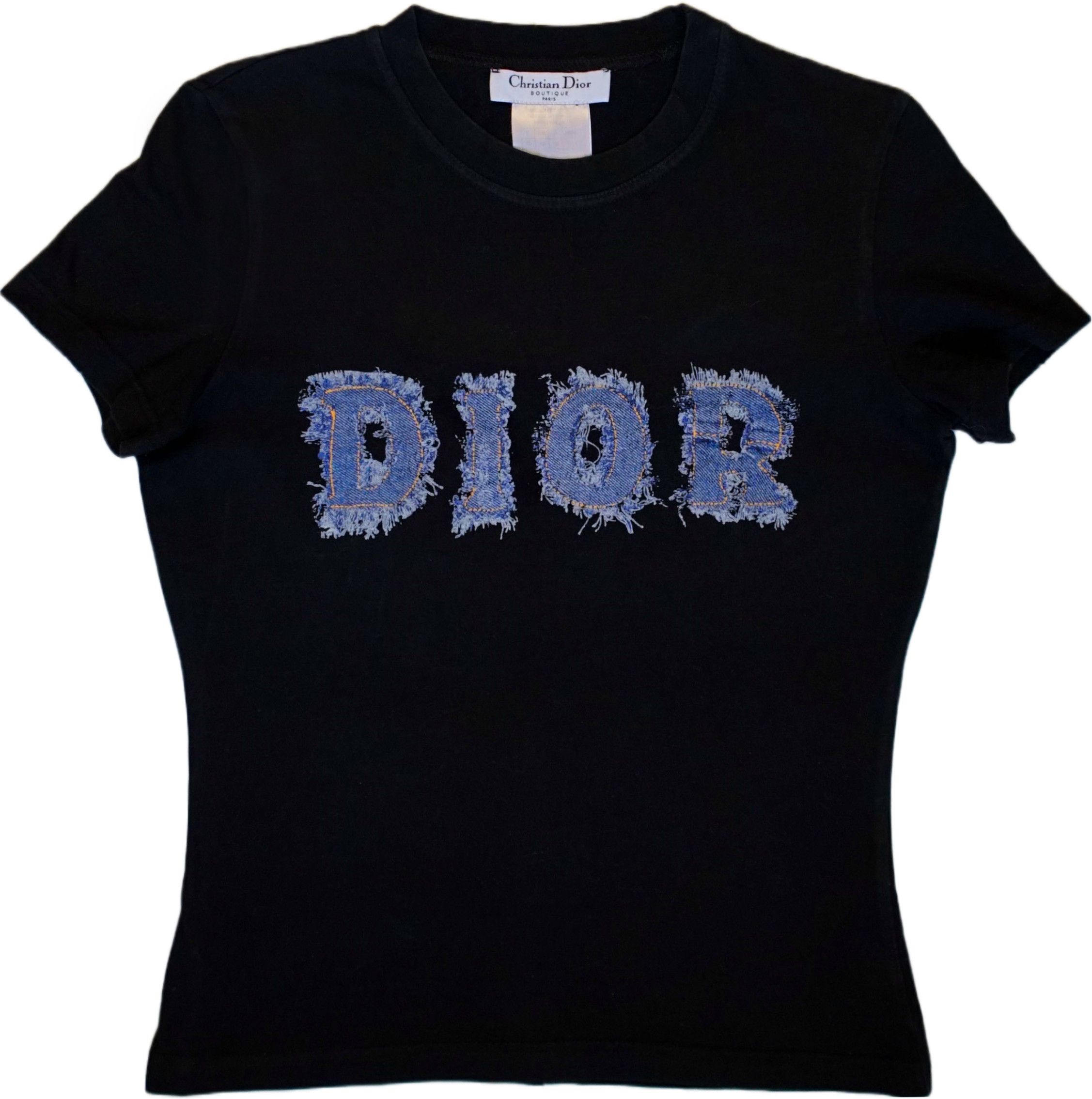 トップス Christian Dior by Galliano T-shirt 2002 Vintage EUC Dior's John Galliano J'ADORE T-shirt Pink