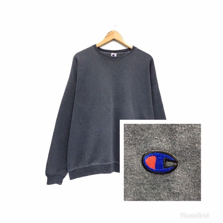 CHAMPION Crewneck Sweatshirt Embroidery Small Logo