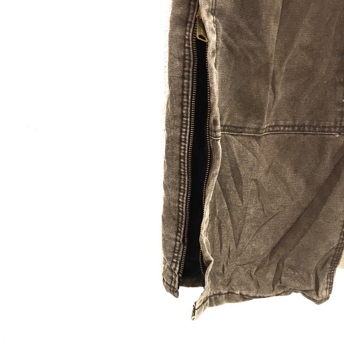 Carhartt × Vintage CARHARTT Brown Denime Double Knees Dungarees Size US 40 / EU 56 - 11 Thumbnail