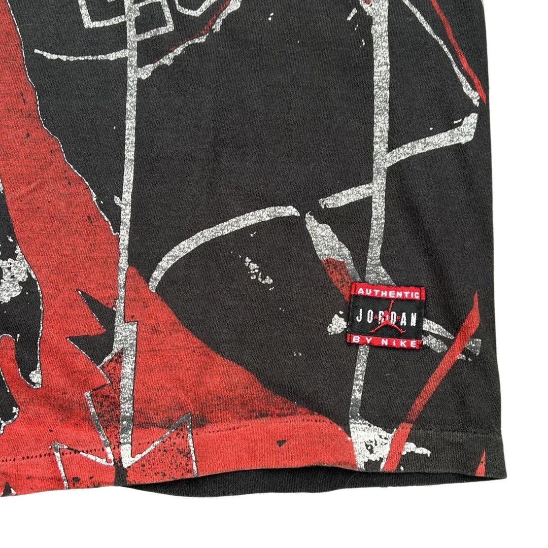 Vintage 90s Nike Air Jordan AOP Tshirt Tee