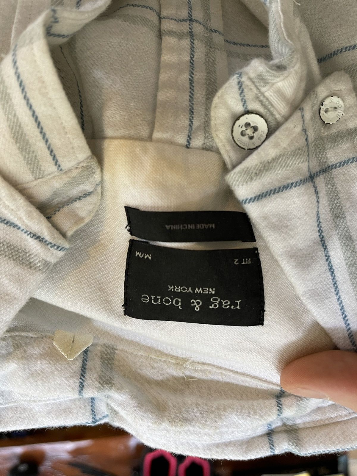 Rag & Bone Rag & bone flannel button down Size US M / EU 48-50 / 2 - 3 Thumbnail