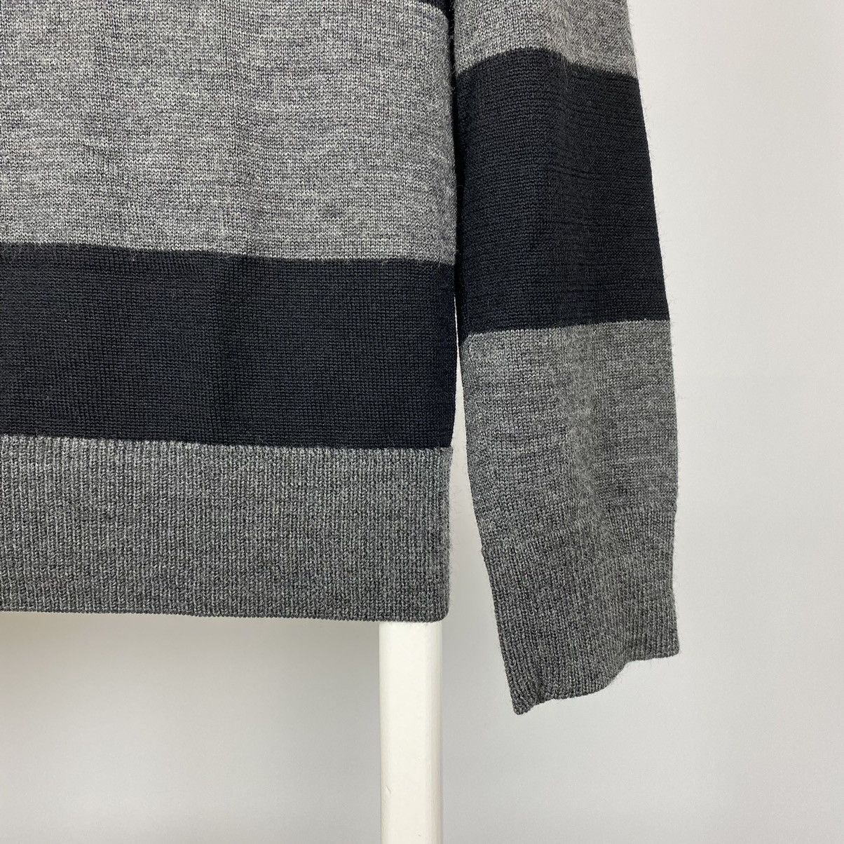 Fred Perry Fred Perry Slim Stripped Wool Cardigan Size US S / EU 44-46 / 1 - 5 Thumbnail