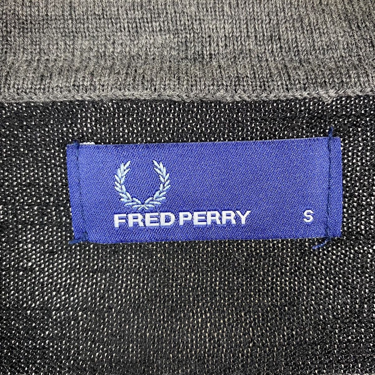 Fred Perry Fred Perry Slim Stripped Wool Cardigan Size US S / EU 44-46 / 1 - 4 Thumbnail