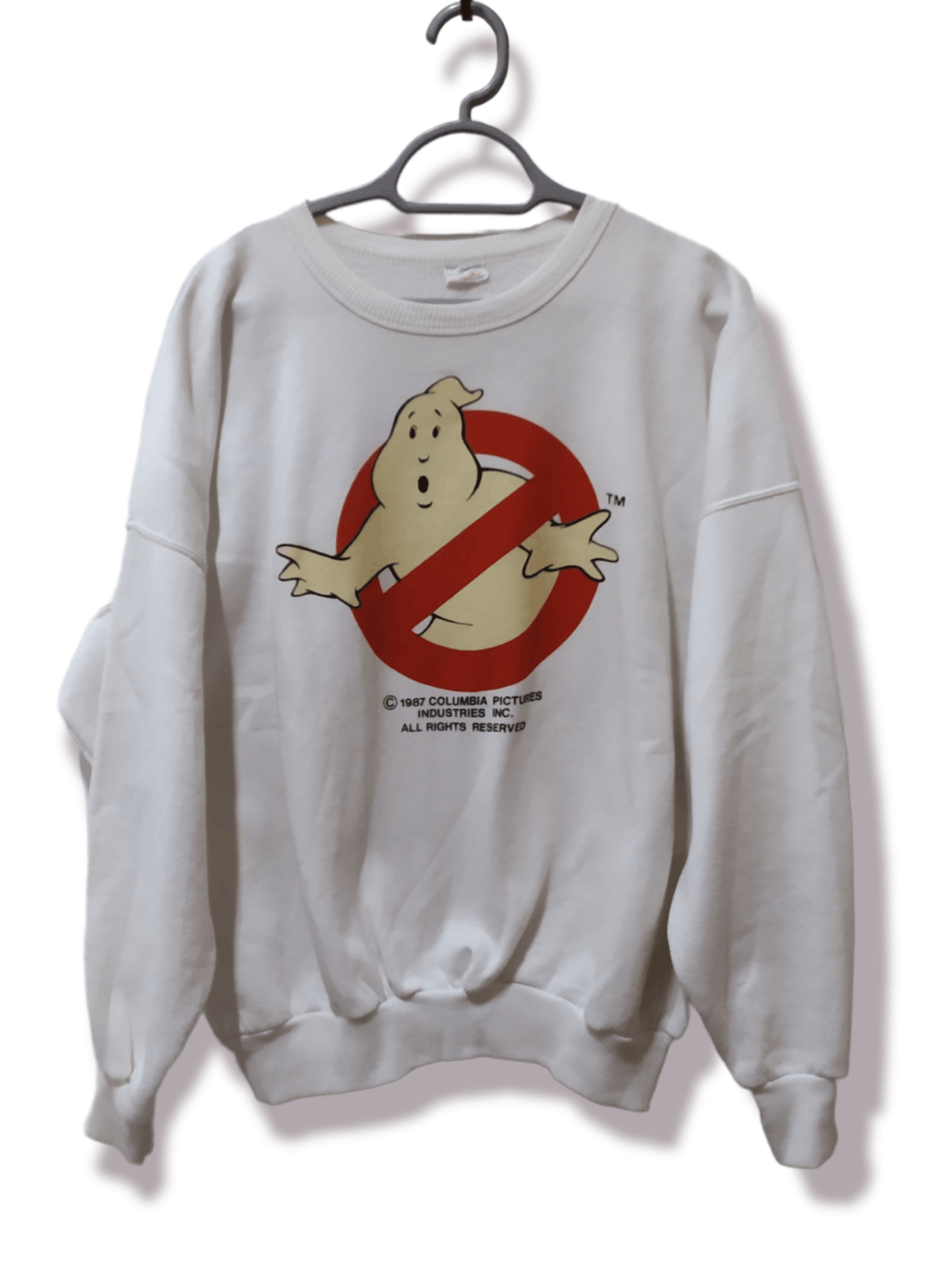 Vintage Vintage 1987 ghostbusters glow in the dark crewneck Size US L / EU 52-54 / 3 - 1 Thumbnail