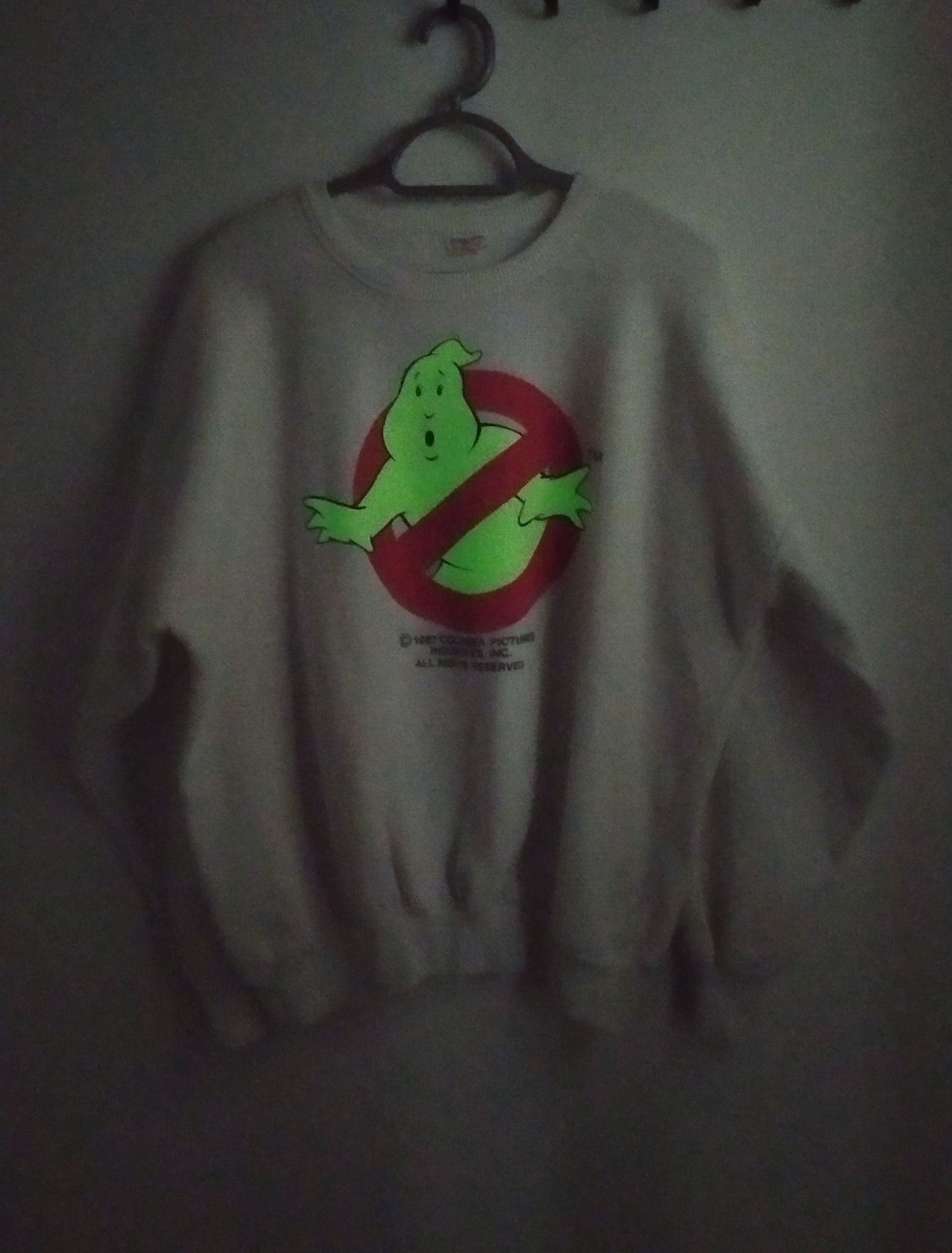 Vintage Vintage 1987 ghostbusters glow in the dark crewneck Size US L / EU 52-54 / 3 - 3 Thumbnail