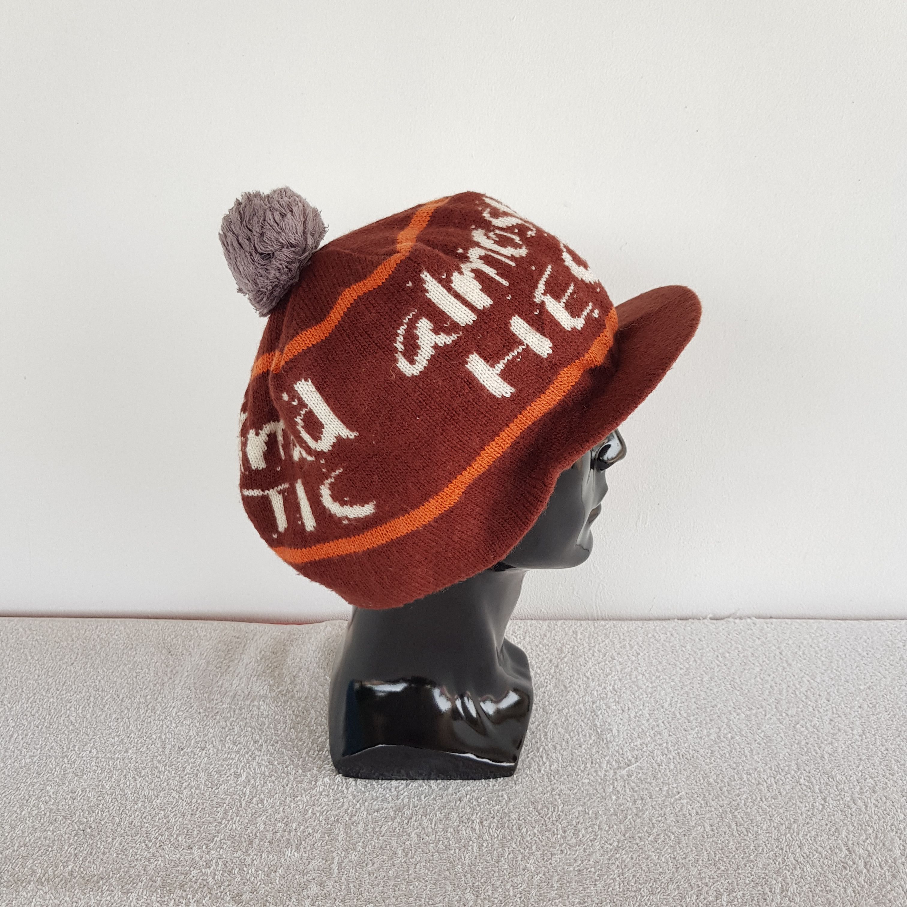 Japanese Brand × Vintage Almost Mad Hectip Beanie Snow Cap Knitted Crochet Hats Size ONE SIZE - 3 Thumbnail
