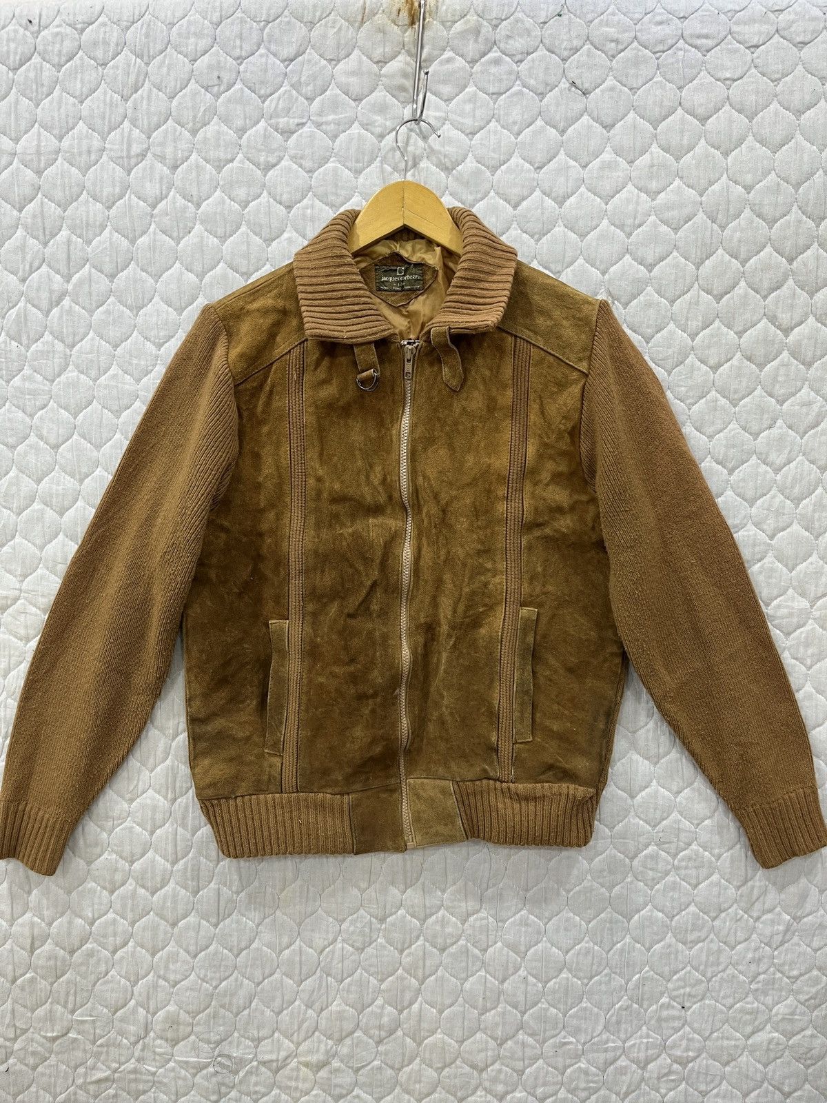 Vintage (Tt). JACQUES CORBEAU ZIPPER JACKET Size US S / EU 44-46 / 1 - 1 Thumbnail