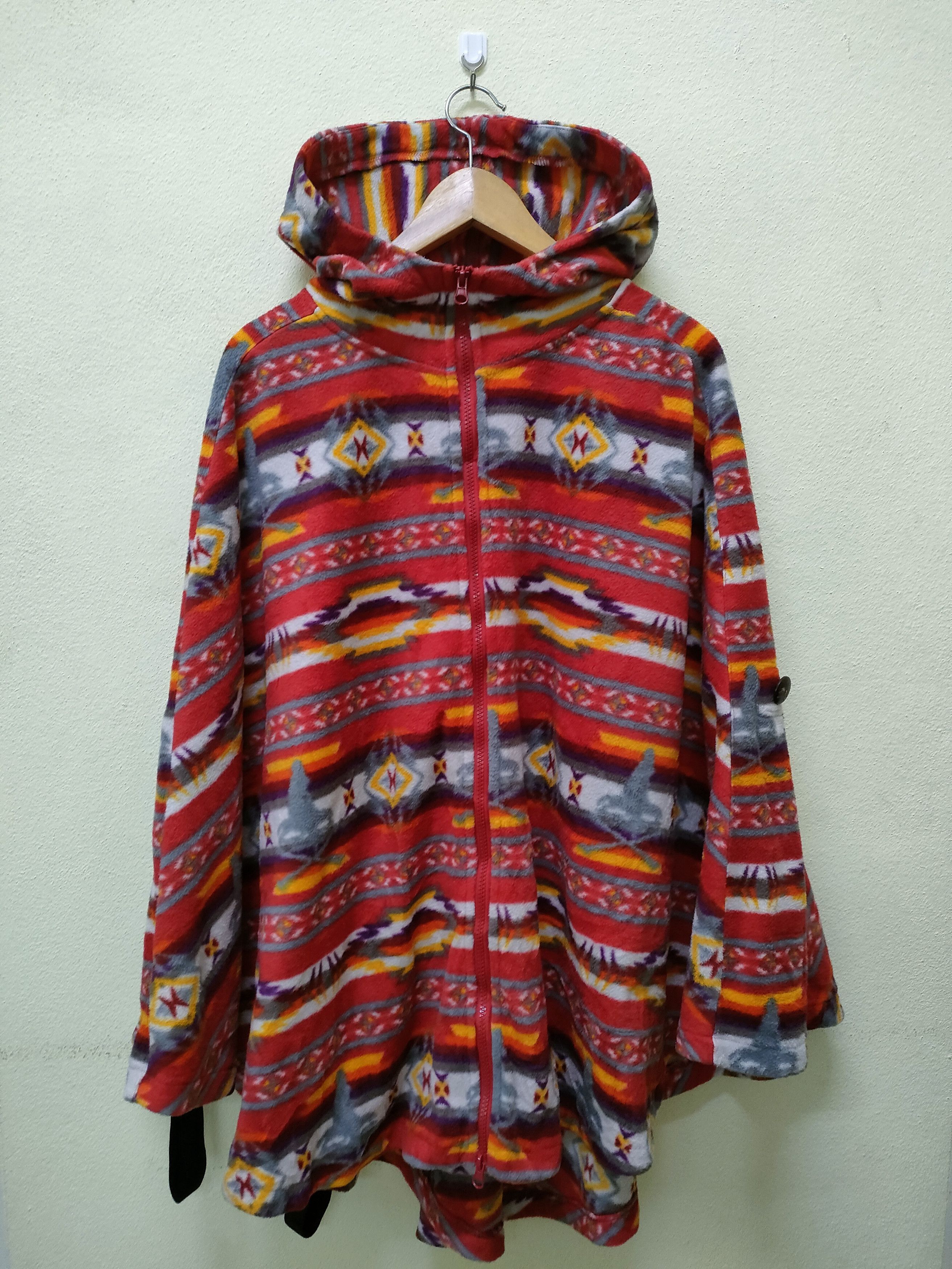 Hysteric Glamour Hysteric Glamour Cape Cloak Fleece Size US M / EU 48-50 / 2 - 3 Thumbnail