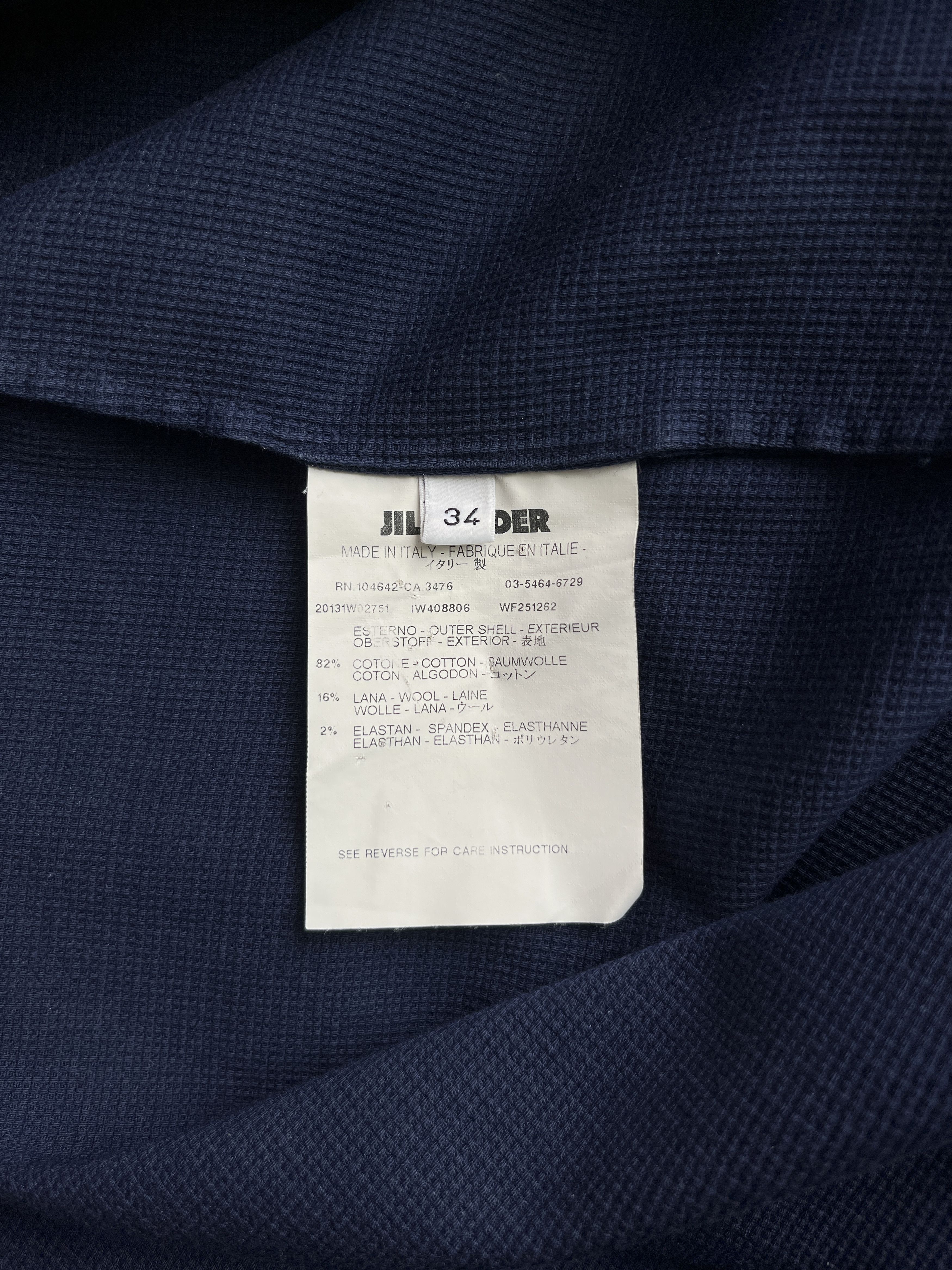 Jil Sander ⚡️QUICK SALE⚡️2013 Jil Sander Blue Dress Size XS / US 0-2 / IT 36-38 - 4 Thumbnail