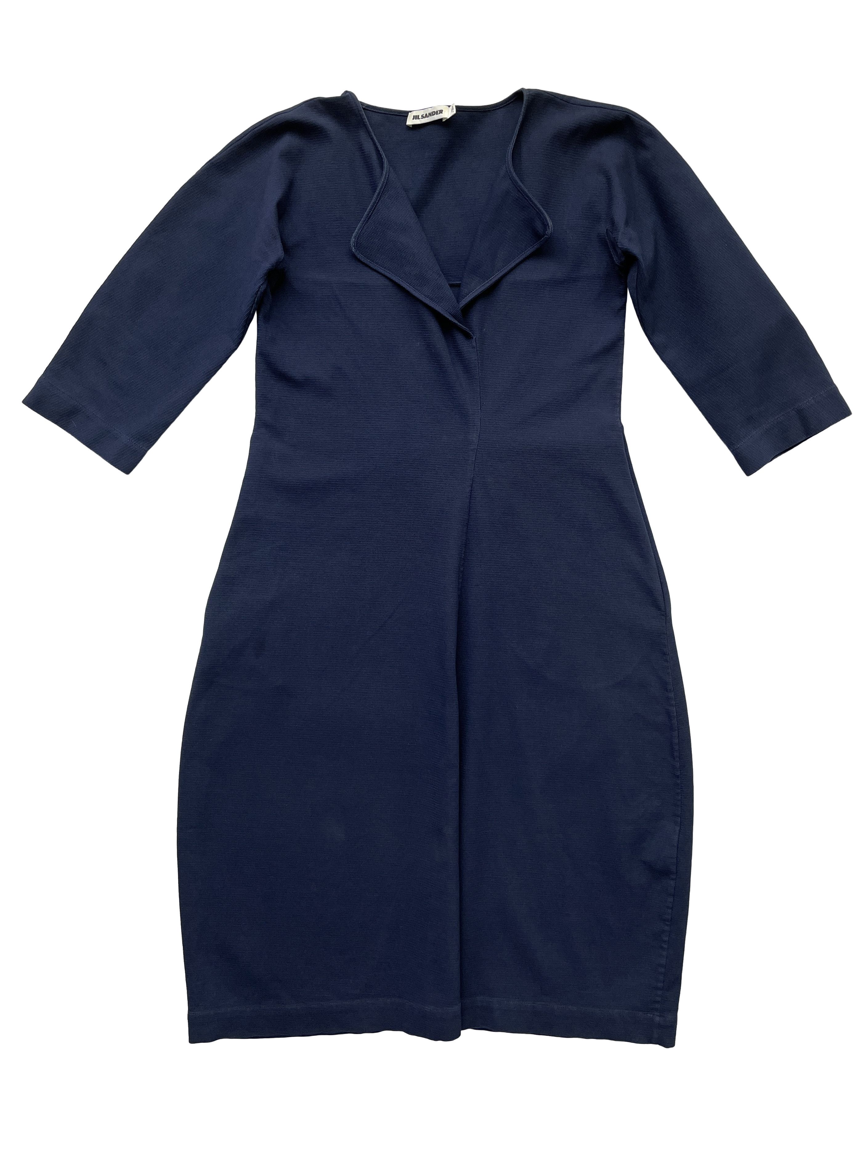 Jil Sander ⚡️QUICK SALE⚡️2013 Jil Sander Blue Dress Size XS / US 0-2 / IT 36-38 - 1 Thumbnail