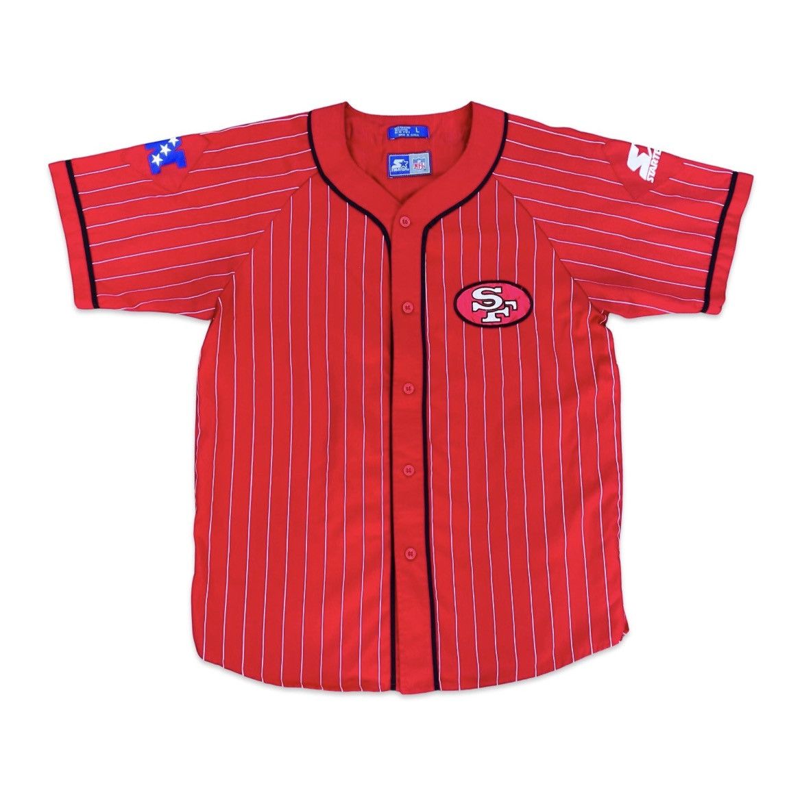 Vintage 90s San Francisco 49ers NFL Starter Baseball Jersey