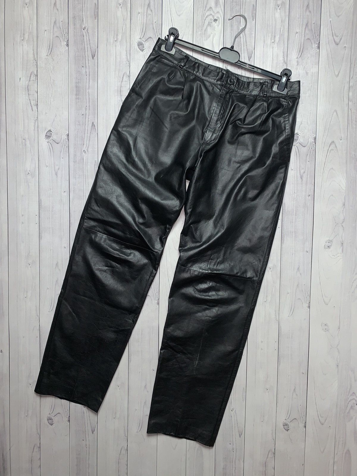 Vintage Vintage leather pants size 32 Size US 32 / EU 48 - 1 Thumbnail