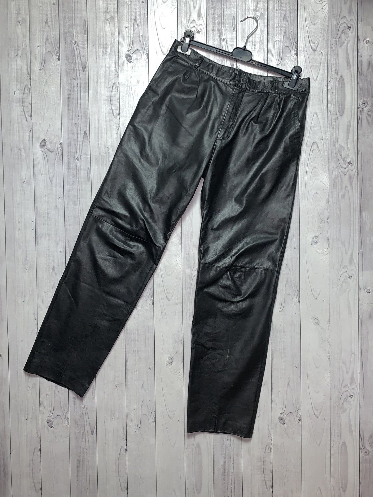 Vintage Vintage leather pants size 32 Size US 32 / EU 48 - 2 Thumbnail