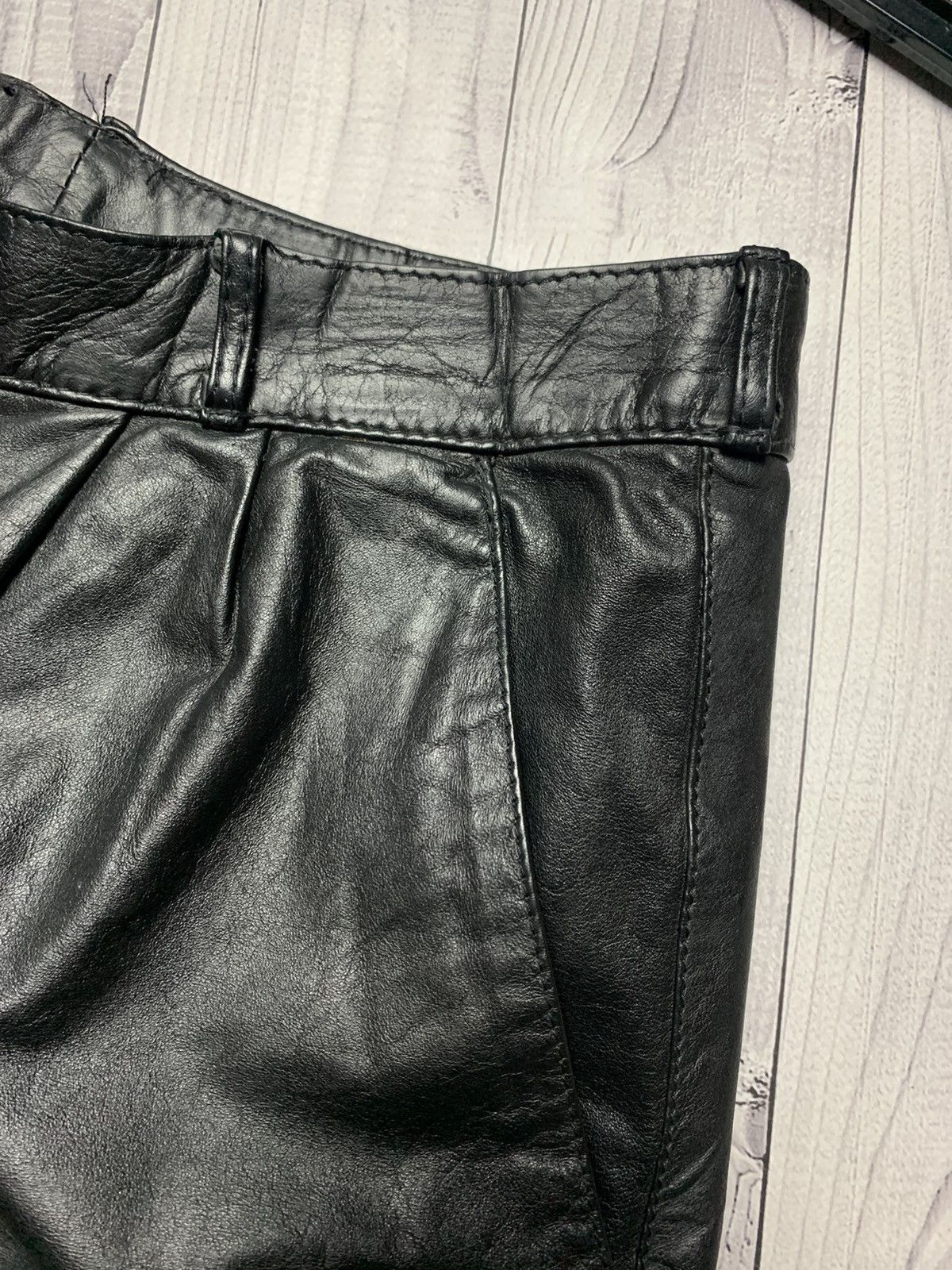 Vintage Vintage leather pants size 32 Size US 32 / EU 48 - 4 Thumbnail