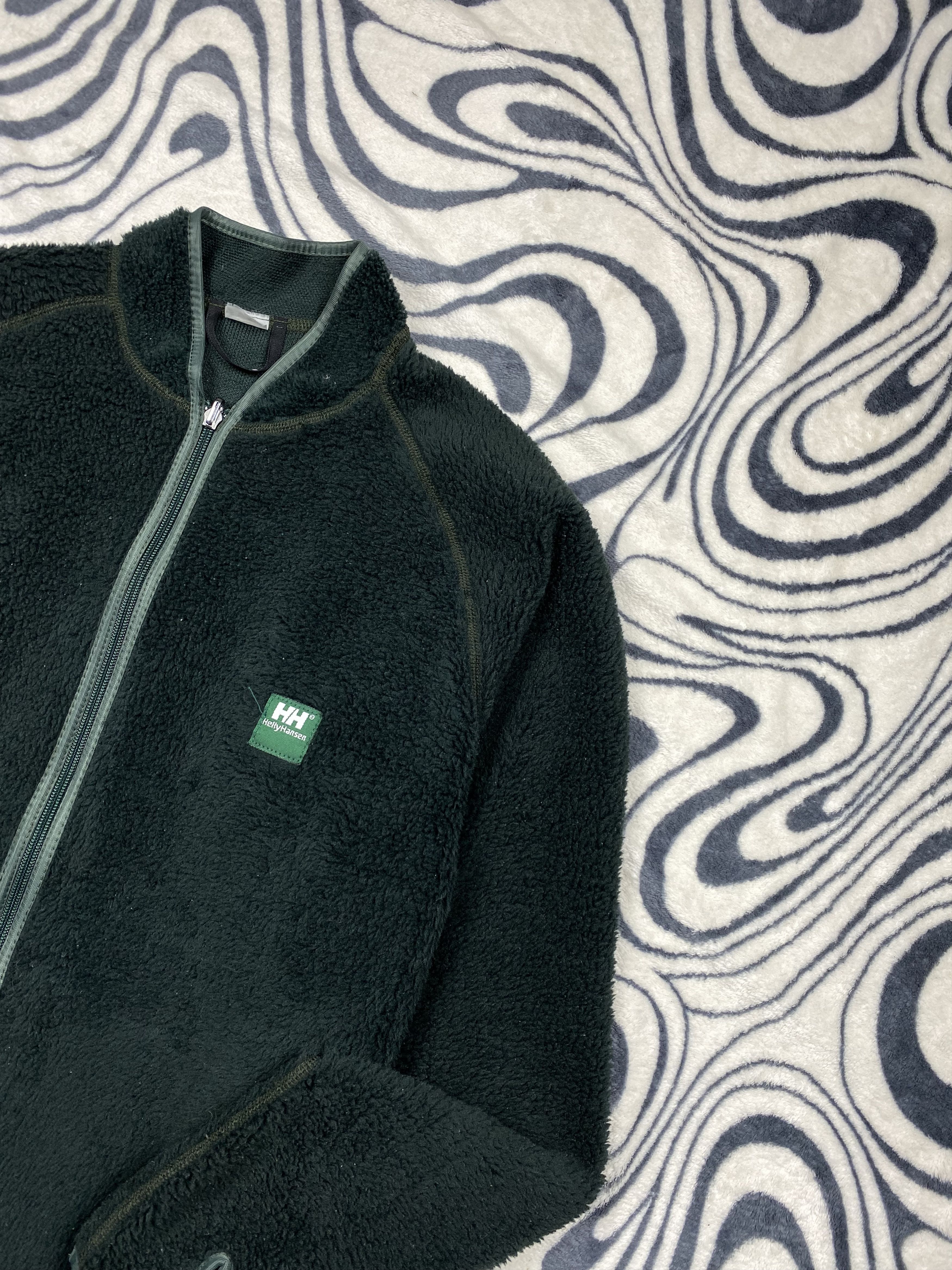 Helly Hansen Helly Hansen 90s Vintage Mens Teddy Fleece Jacket Size US XL / EU 56 / 4 - 2 Thumbnail