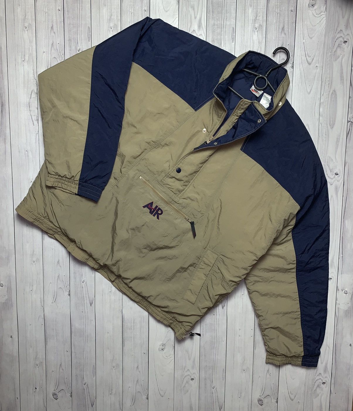 Nike × Vintage Vintage Nike Air warm jacket logo swoosh size XL Size US XL / EU 56 / 4 - 1 Thumbnail