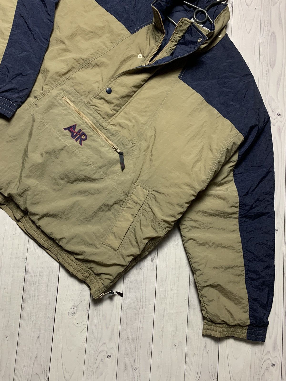 Nike × Vintage Vintage Nike Air warm jacket logo swoosh size XL Size US XL / EU 56 / 4 - 4 Thumbnail