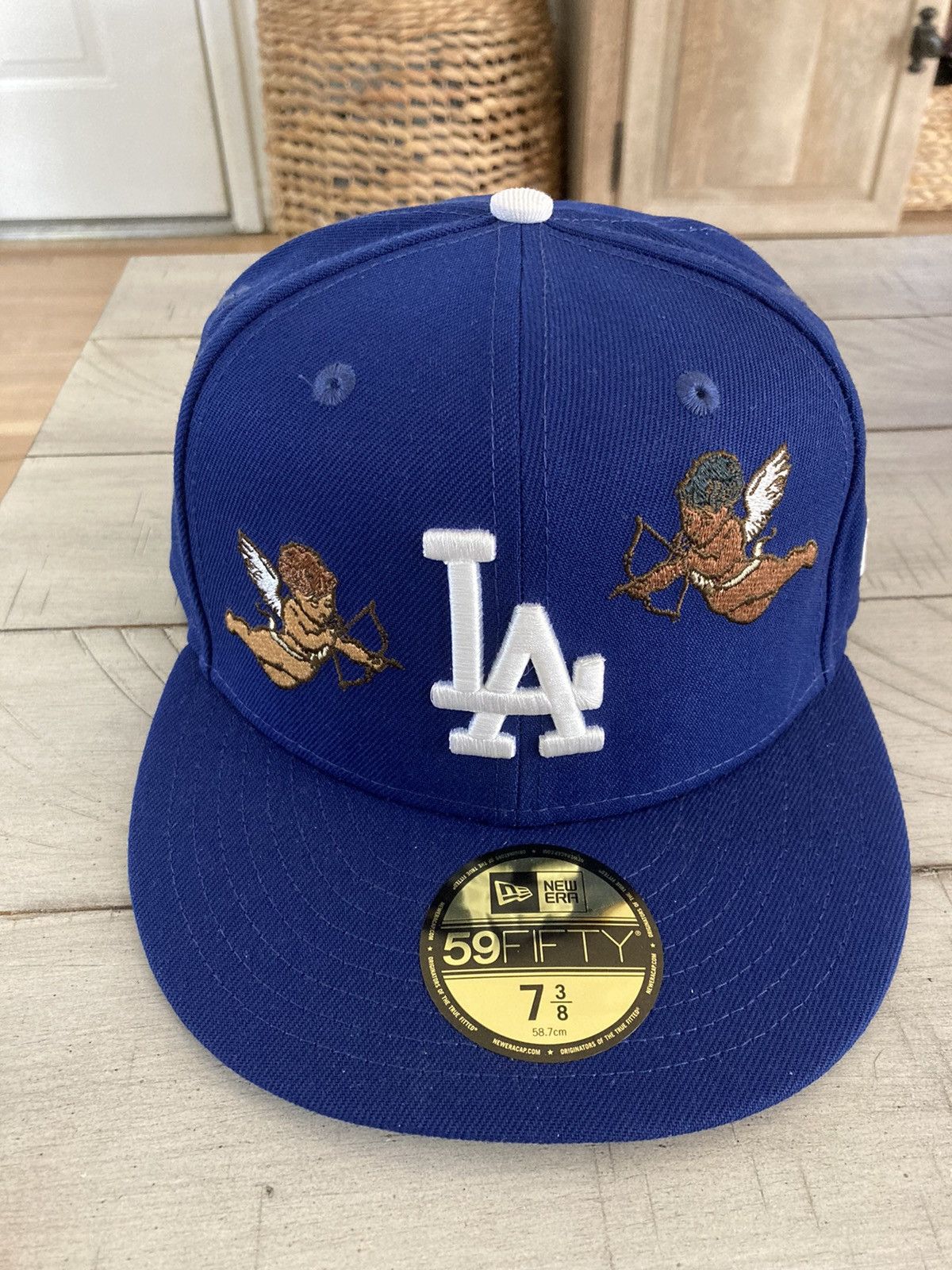 Men's Los Angeles Dodgers New Era Born x Raised Royal Cherub