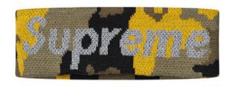 Supreme Supreme New Era Reflective Logo Headband Yellow Camo Size ONE SIZE - 2 Thumbnail