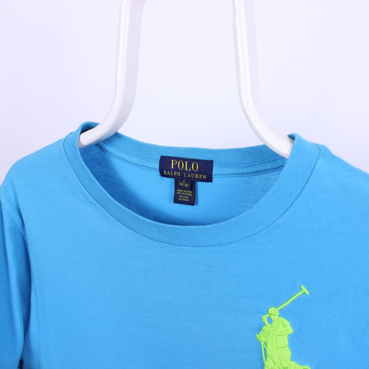 Polo Ralph Lauren Vintage Polo Ralph Lauren Short Sleeve T-Shirt Top Size US S / EU 44-46 / 1 - 3 Thumbnail