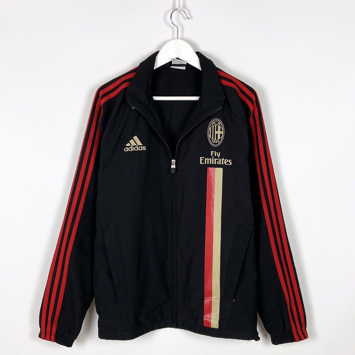 Adidas Vintage 00s Adidas Milan Fly Emirates training jacket 10/11 Size US M / EU 48-50 / 2 - 1 Thumbnail
