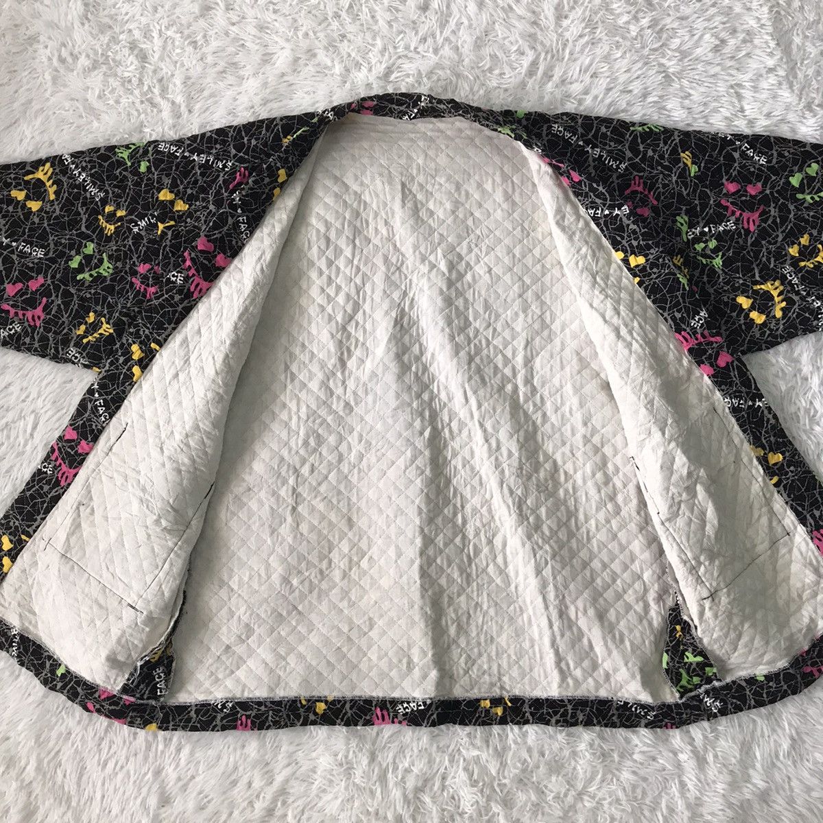 Art Comes First × Japanese Brand 💥Steals💥Smiley Face Cardigan Kimono Size US M / EU 48-50 / 2 - 14 Thumbnail