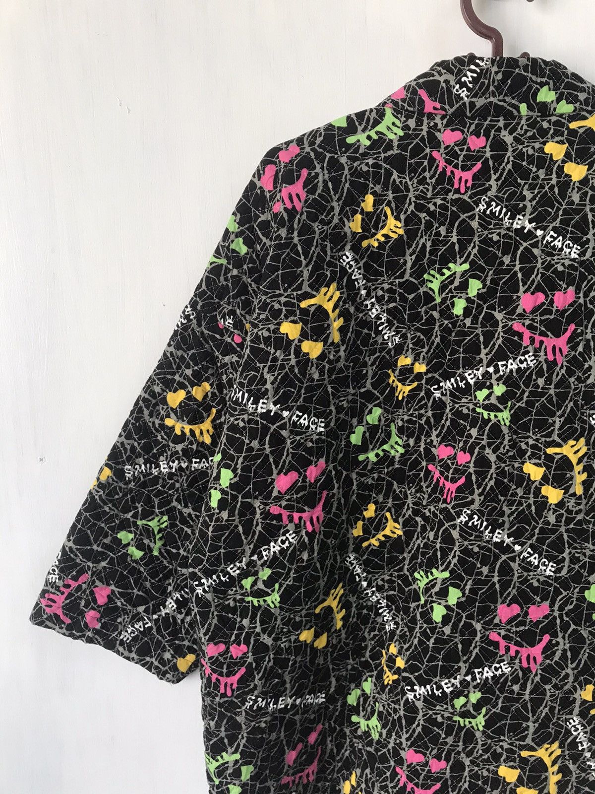 Art Comes First × Japanese Brand 💥Steals💥Smiley Face Cardigan Kimono Size US M / EU 48-50 / 2 - 9 Thumbnail