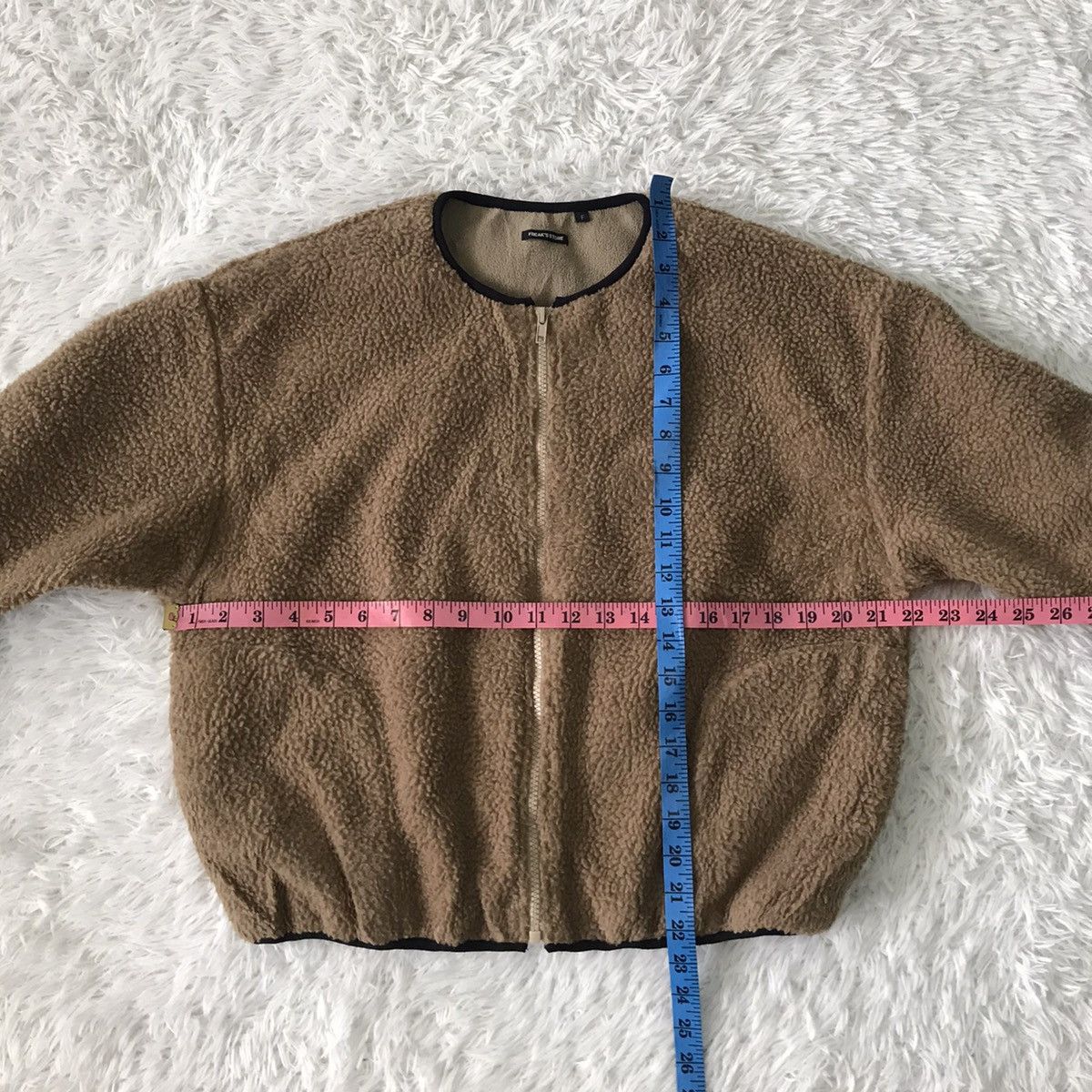 Japanese Brand 💥Steals💥Freak’s Store Deep Pile Fleece Jacket Size US S / EU 44-46 / 1 - 18 Thumbnail